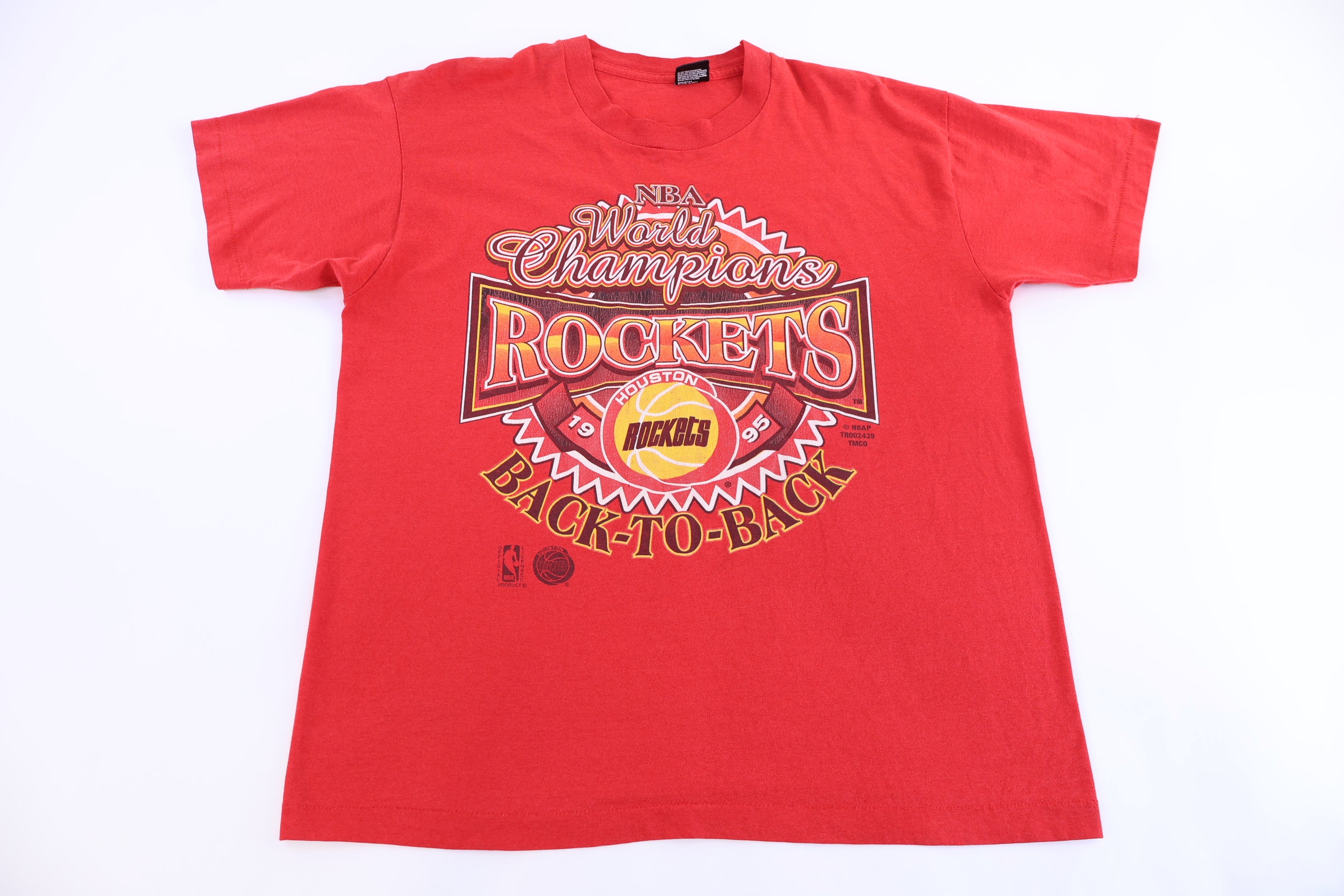 1995 Houston Rockets World Champions T-shirt