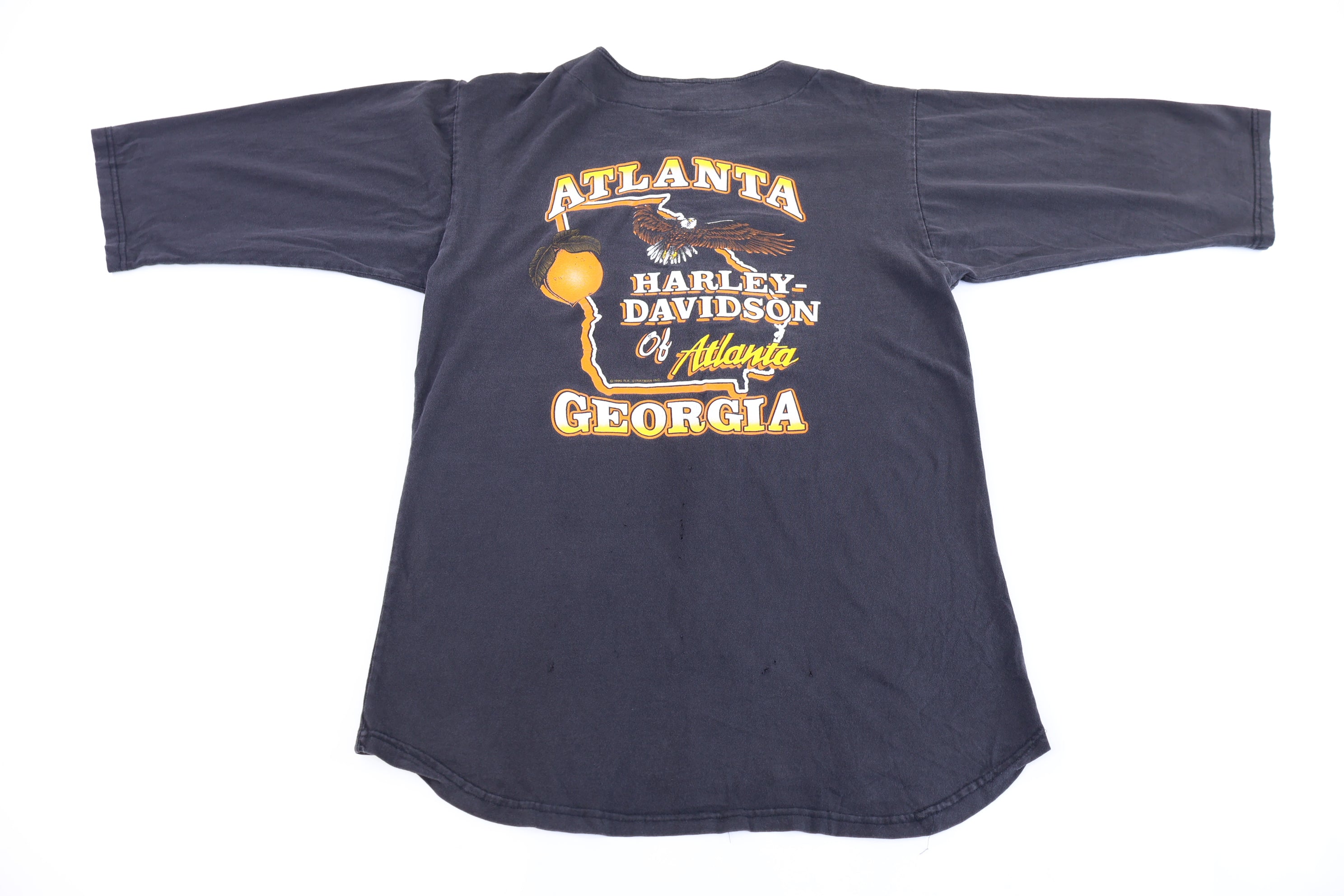 1990 Harley Davidson Motorcycles Atlanta Button Down