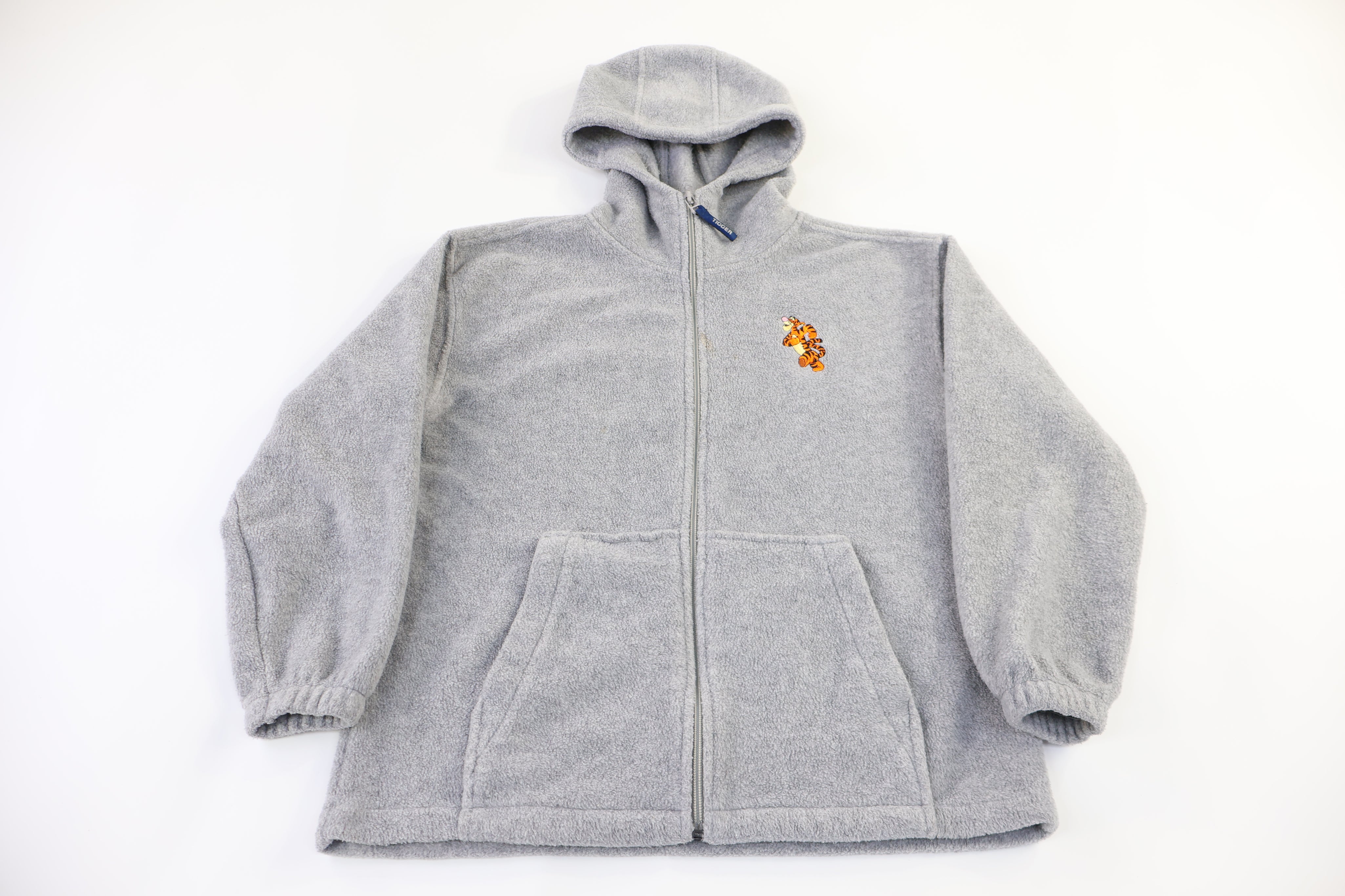 Vintage The Disney Store Tigger Full Zip Fleece Jacket