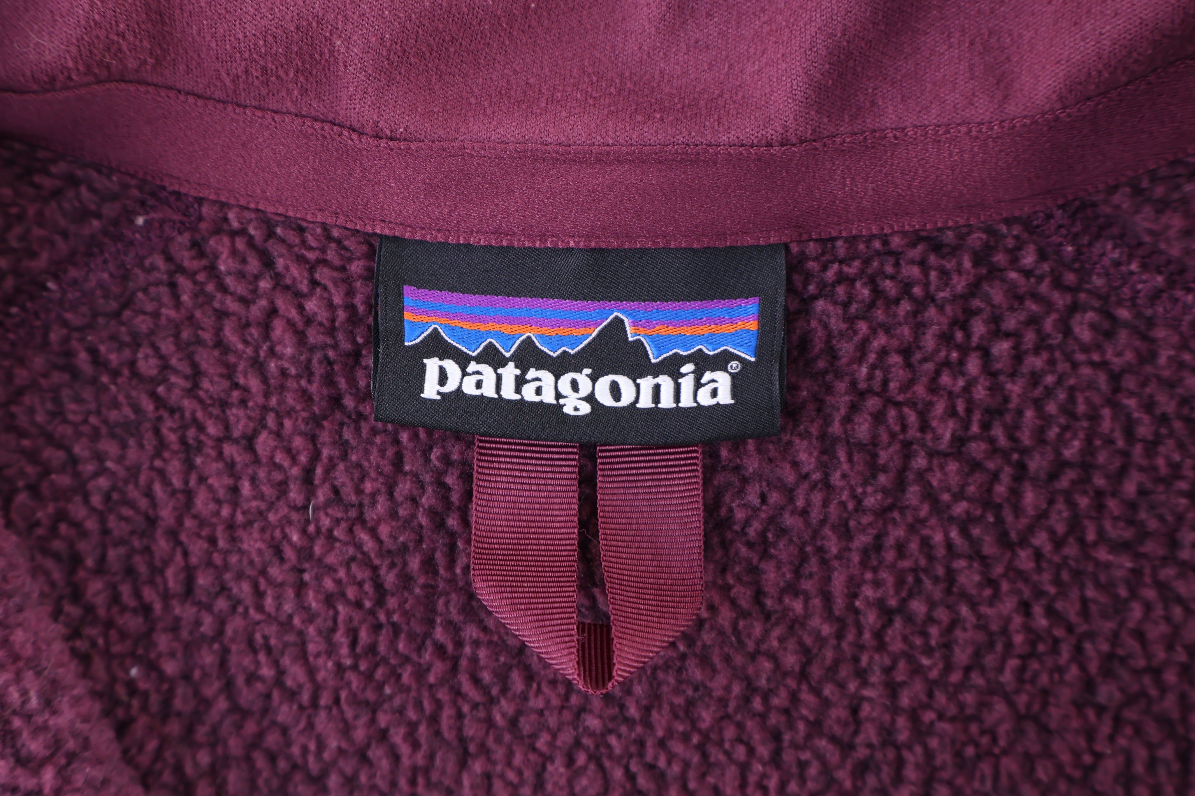 Women's Patagonia Logo Patch Purple Better Sweater