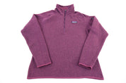 Women's Patagonia Logo Patch Purple Better Sweater