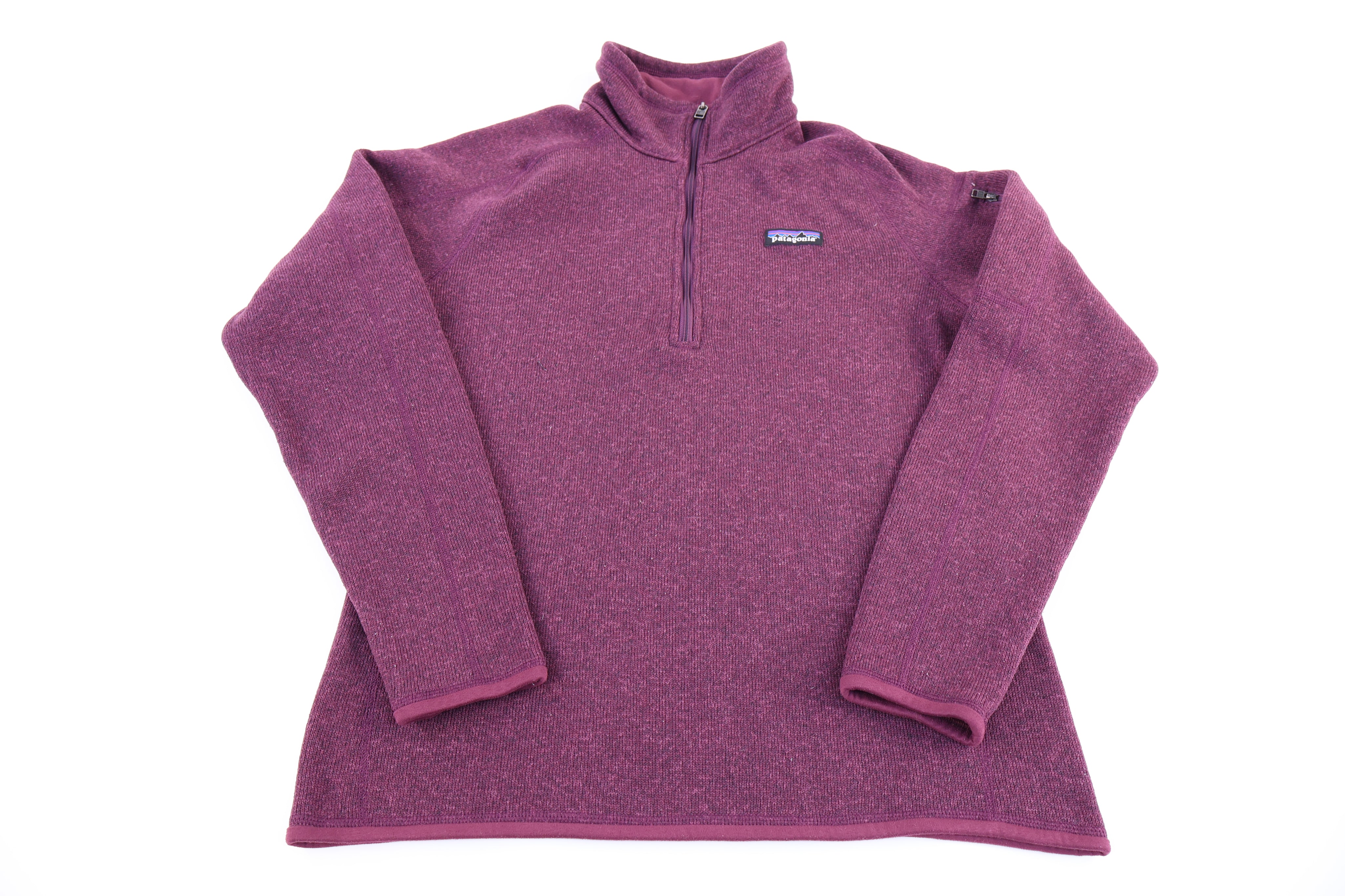 Women's Patagonia Logo Patch Purple Better Sweater