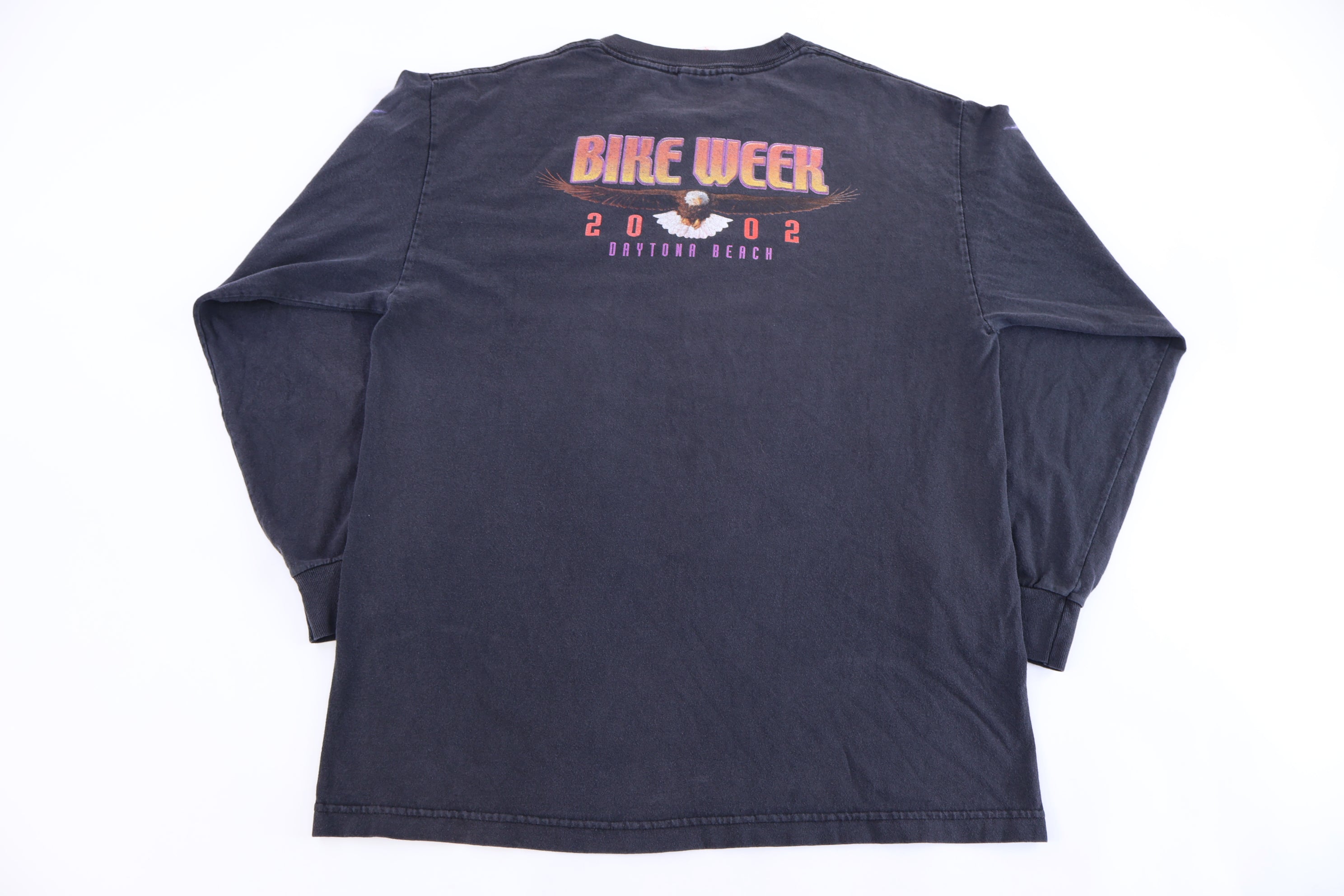 2002 Daytona Beach Bike Week Lightning LS T-shirt