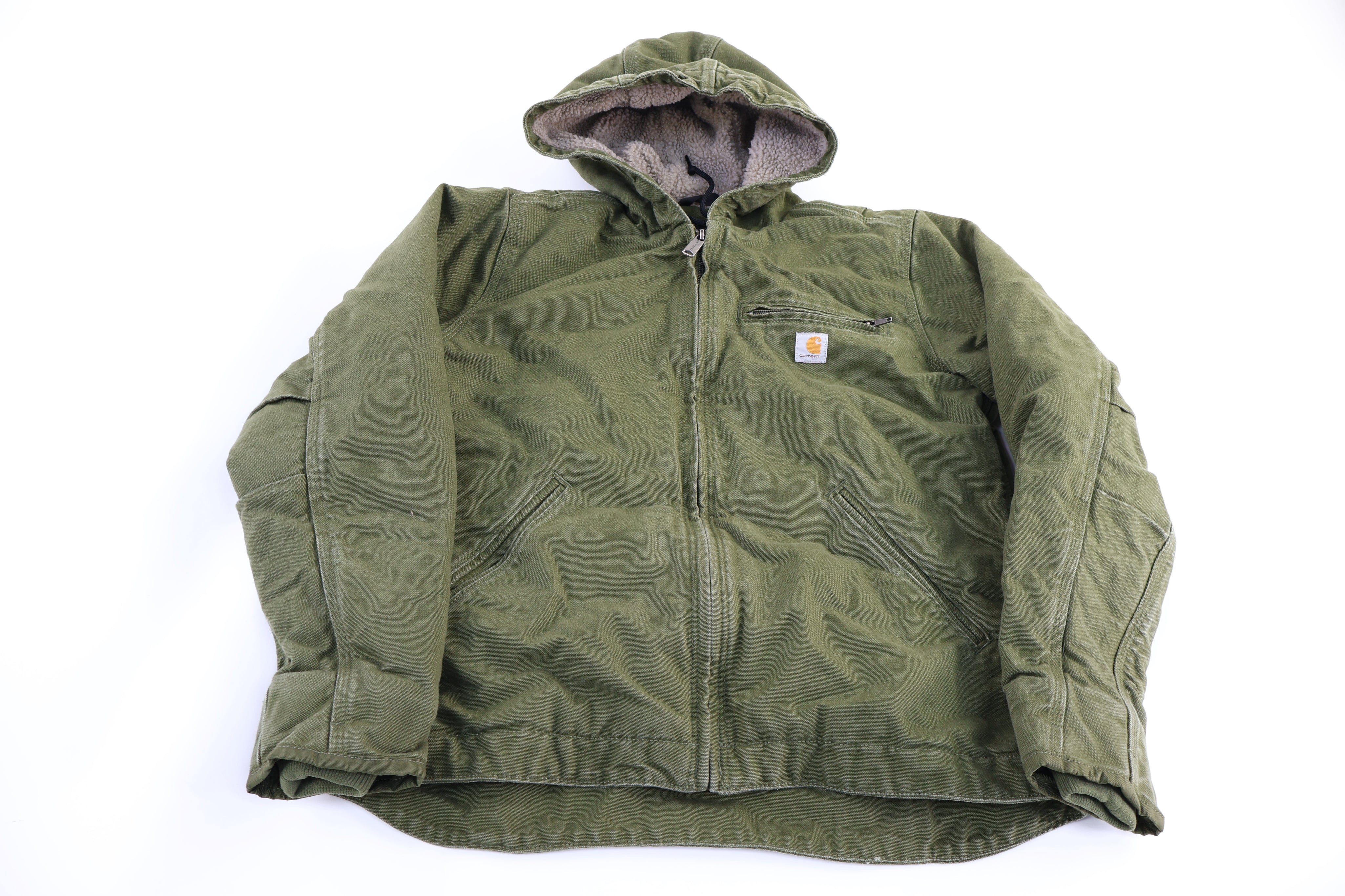 Women's Carhartt Logo Patch Full Zip Jacket