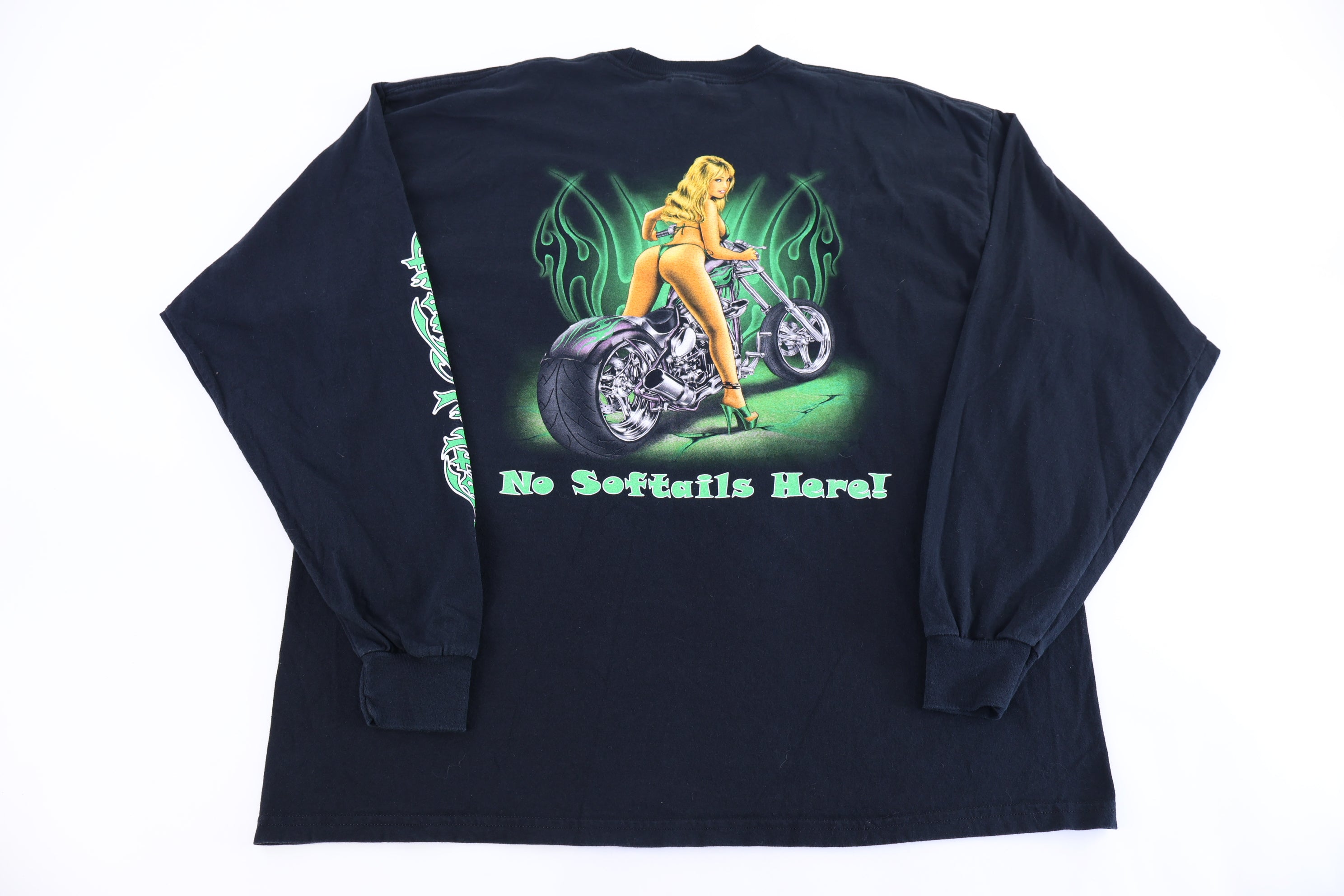 Vintage Lethal Threat No Soft Tails Here LS T-shirt