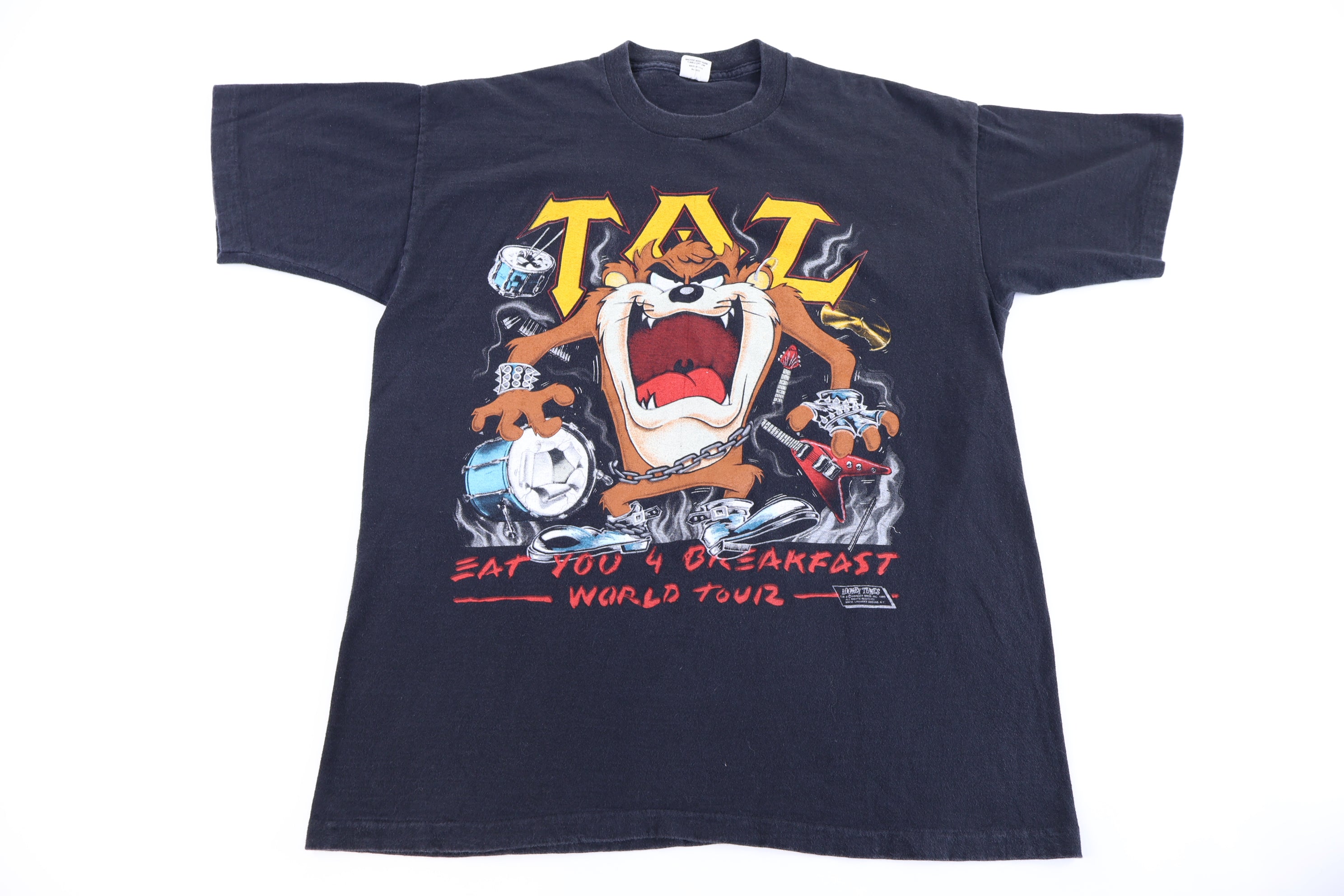 90's Tasmanian Devil Eat U 4 Breakfast T-shirt