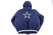 Reebok Dallas Cowboys Full Zip Puffer Jacket