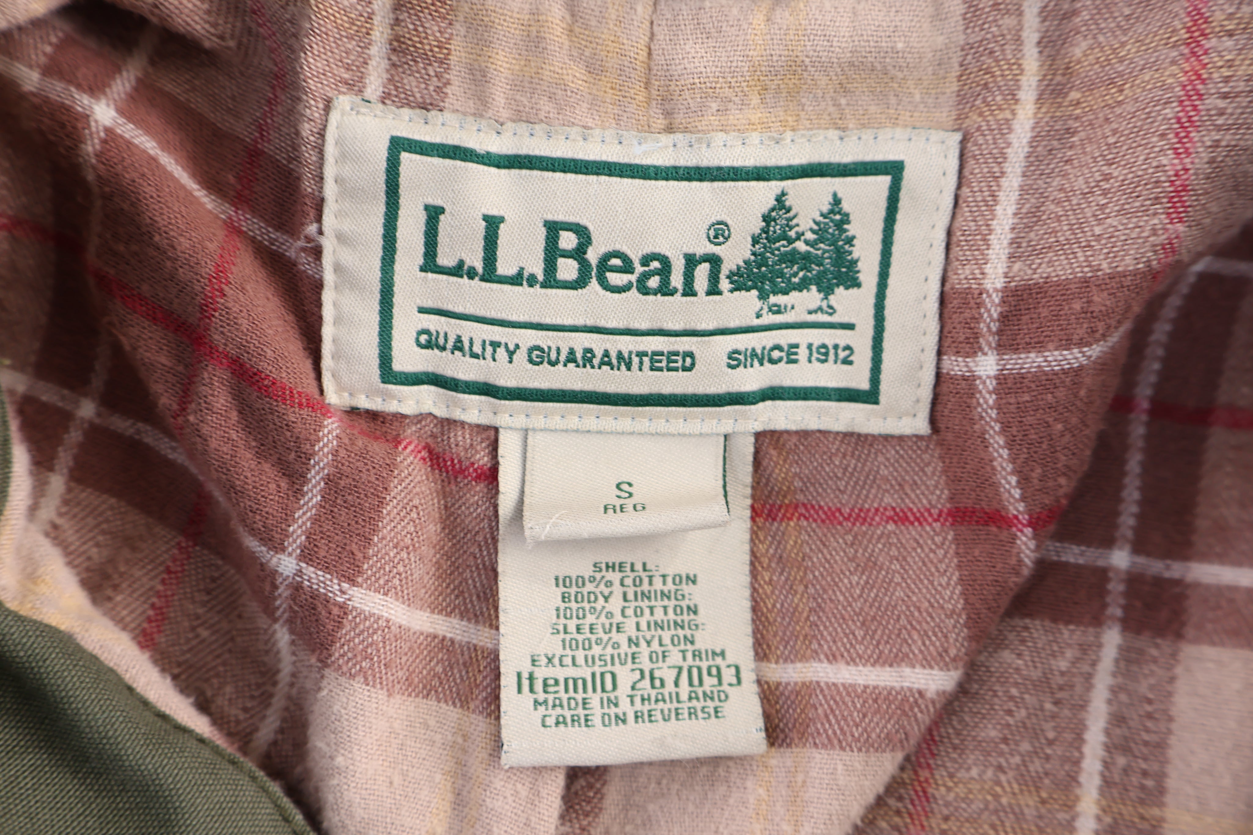 Women's L.L. Bean Green Jacket