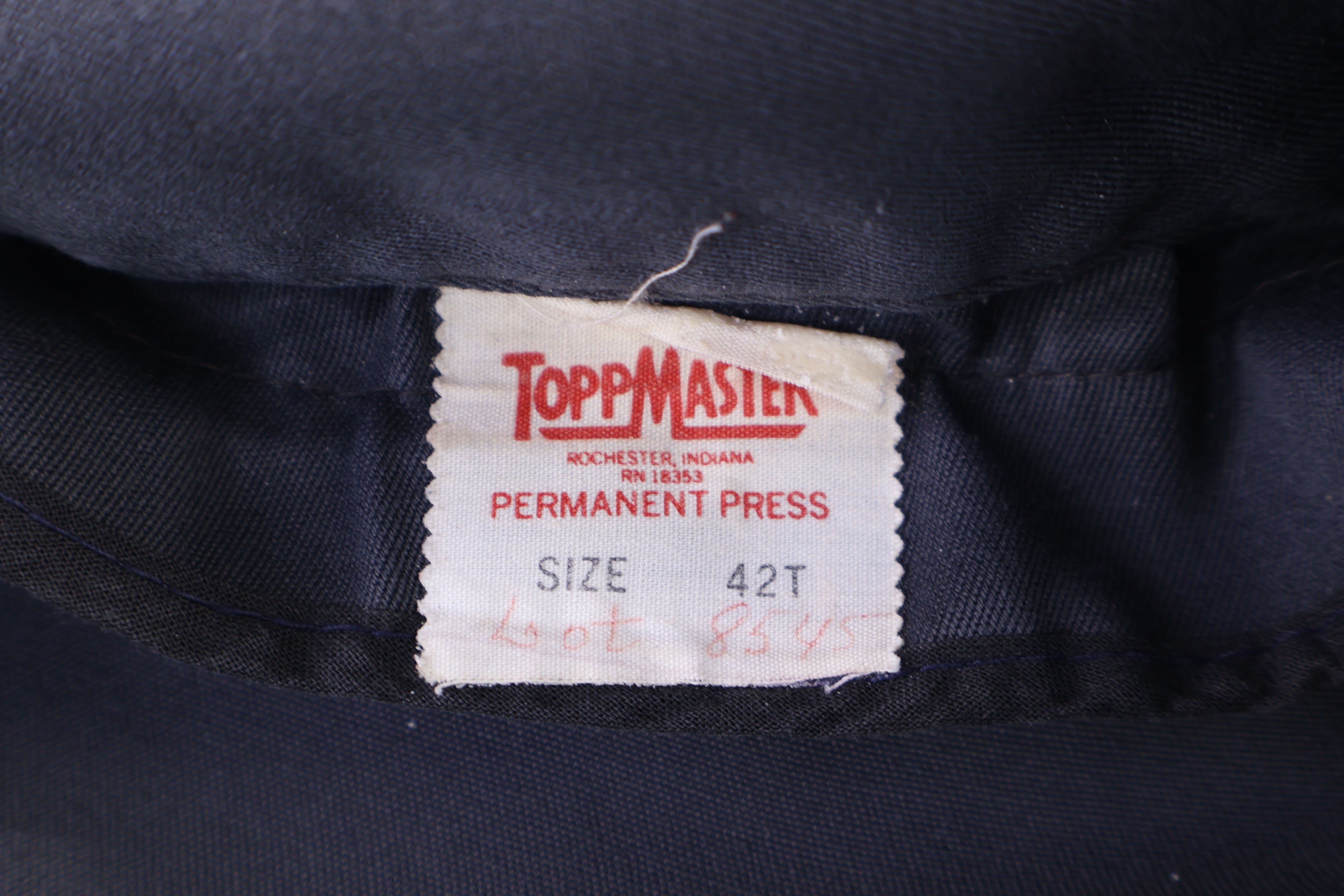 60's Topp Master Grey Full Zip Jacket