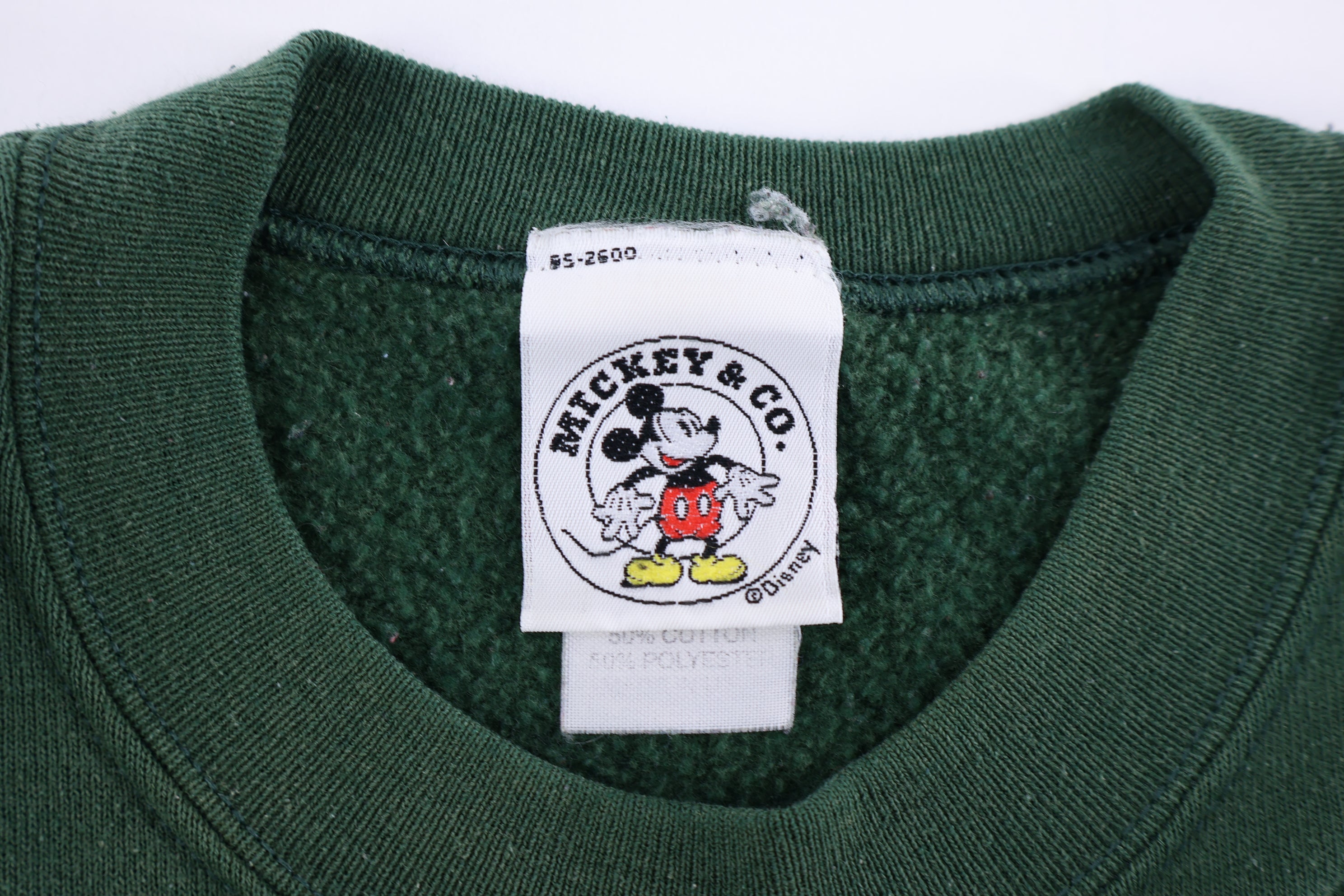 90's Mickey & Co Mickey Mouse Embroidered Sweatshirt