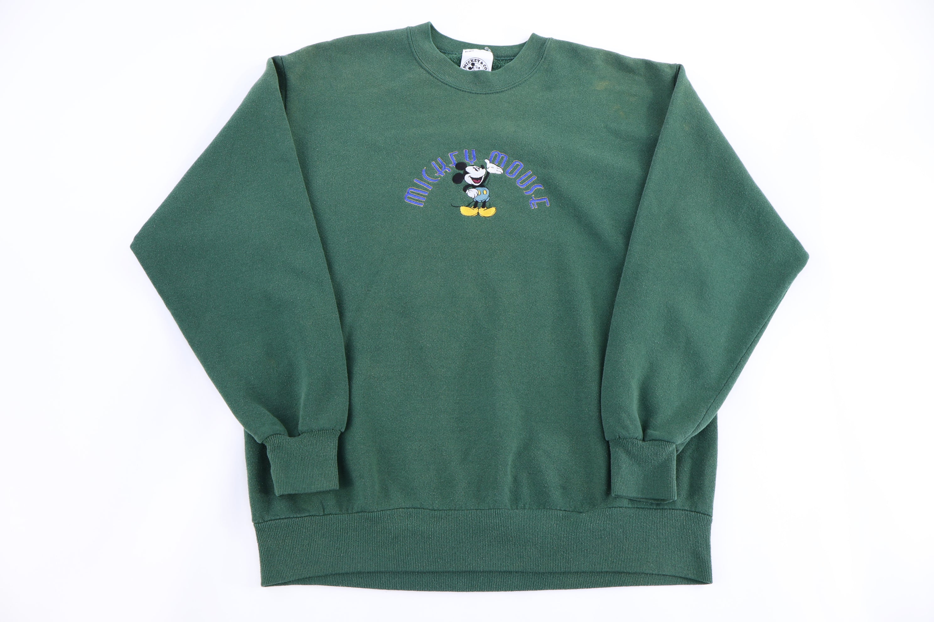 90's Mickey & Co Mickey Mouse Embroidered Sweatshirt