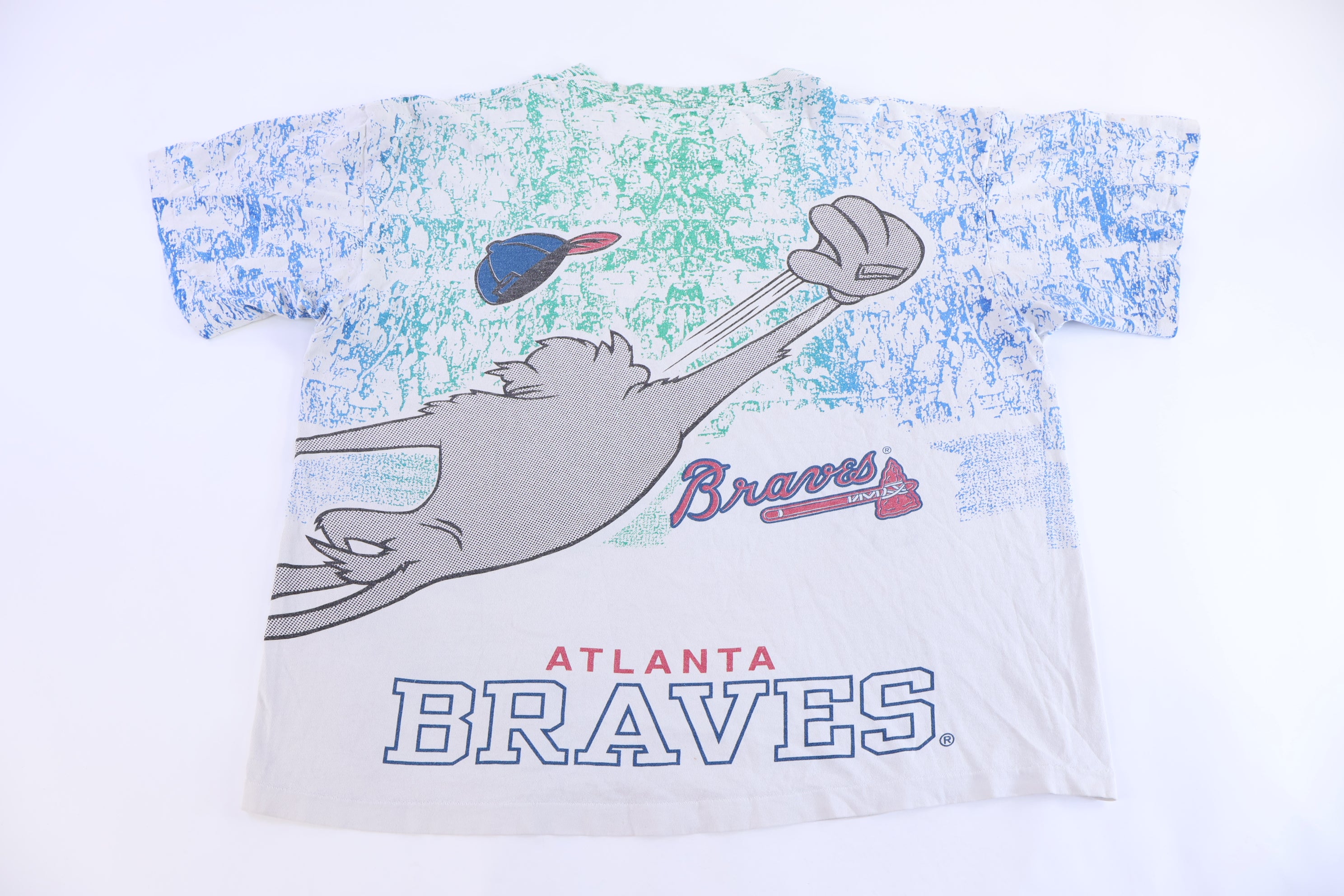 1993 Atlanta Braves Tasmanian Devil Graphic T-shirt
