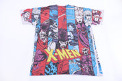 1993 Marvel X-Men All Over Graphic T-shirt