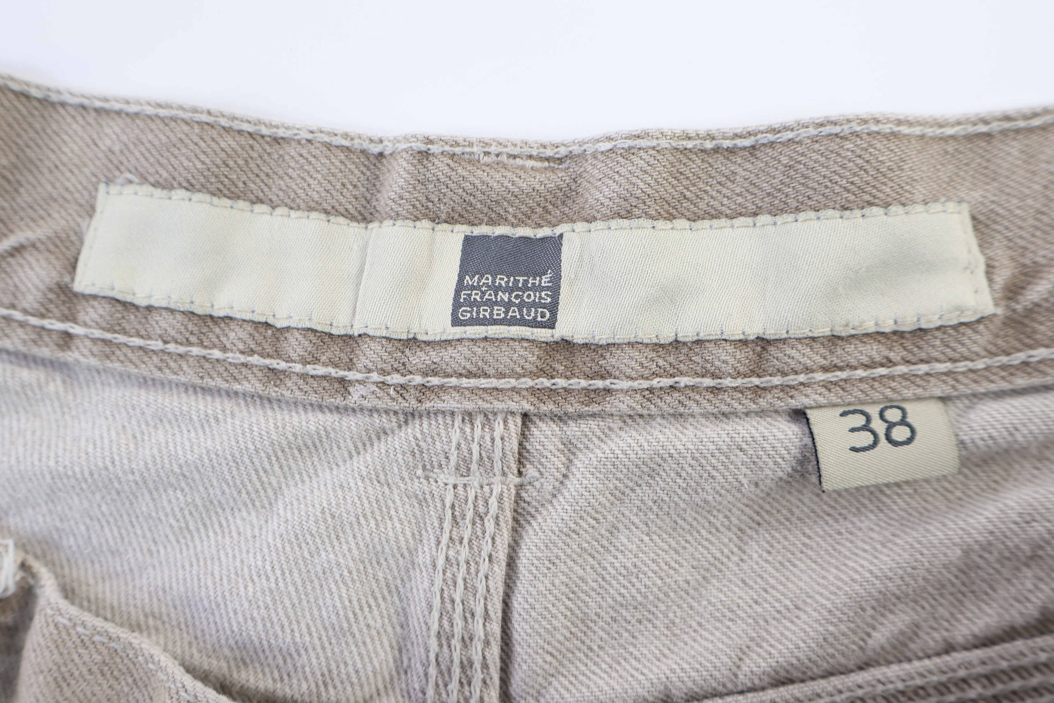 Marithe Francois Girbaud Tan Shorts