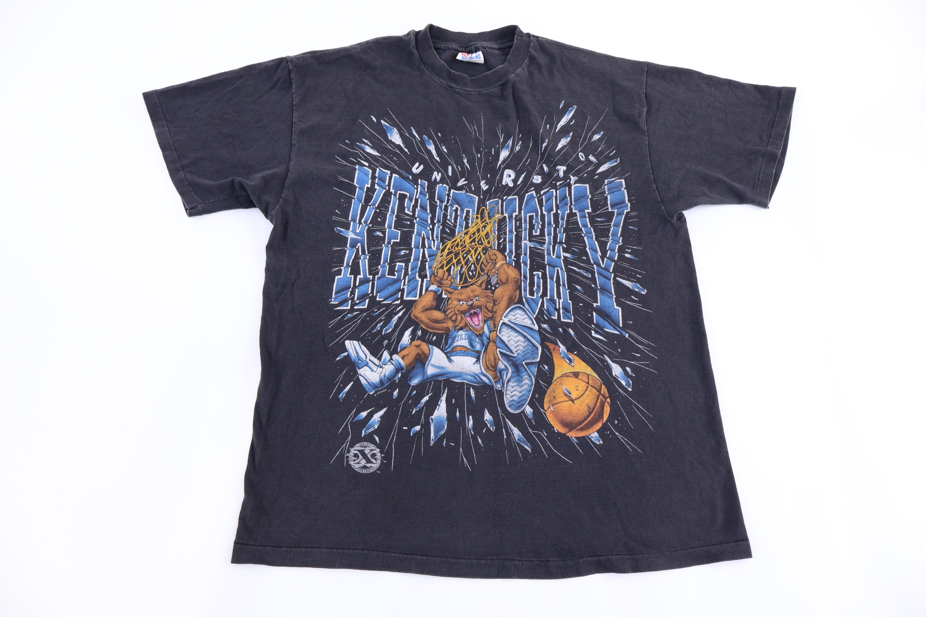 90's University of Kentucky Wildcats Shattered Backboard T-shirt