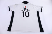 Polo by Ralph Lauren Japan Embroidered Black & White Button Up