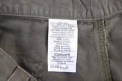Carhartt Logo Patch Green Shorts