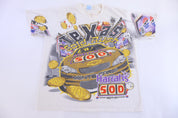 2001 Texas Motor Speedway Racing All Over Graphic T-shirt