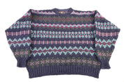 90's Lake Harmony Multipatterned Knit Sweater