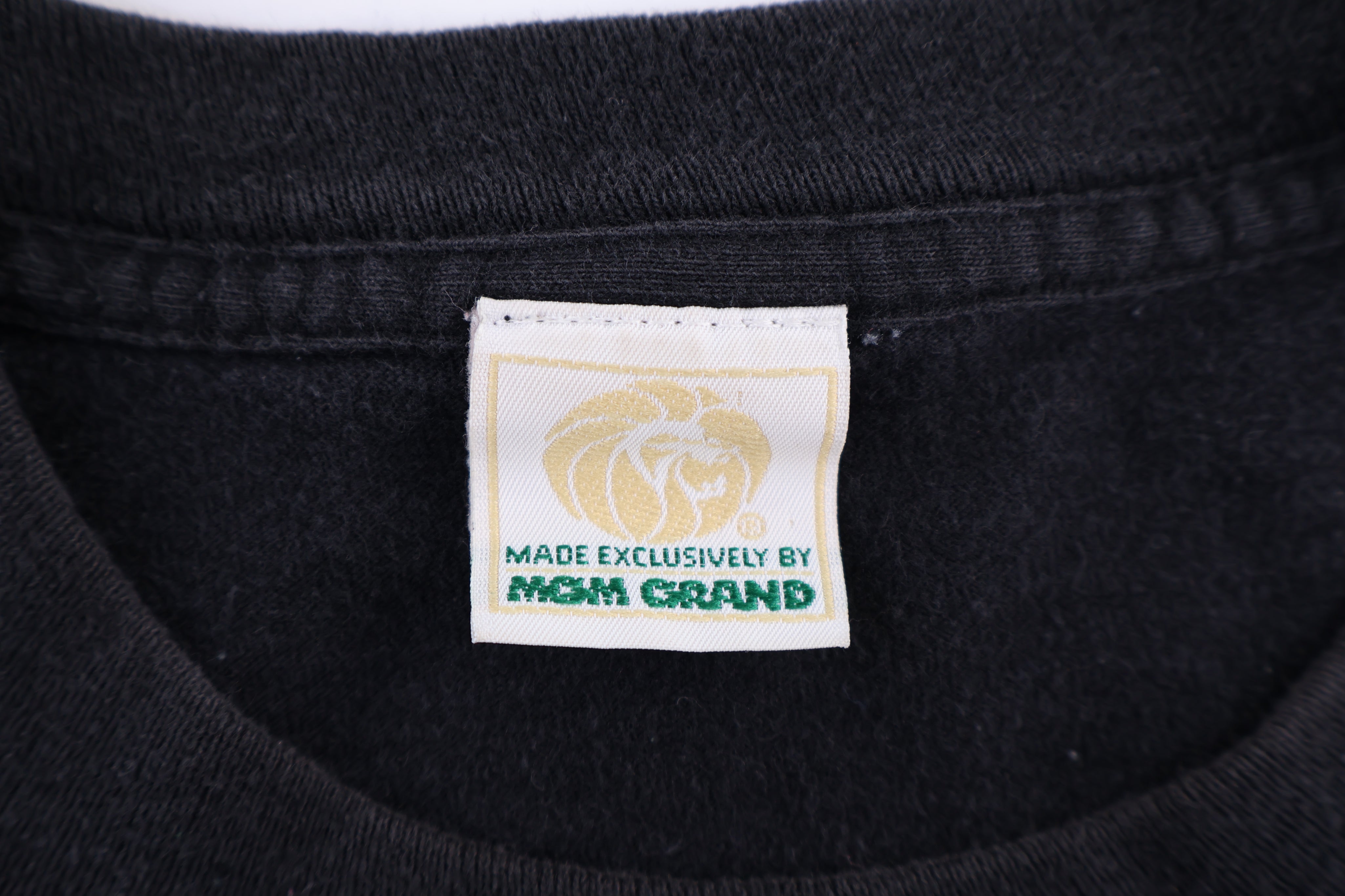 1995 Mike Tyson He's Back MGM Grand Garden T-shirt