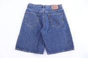 Levi's 550 Medium Wash Denim Shorts
