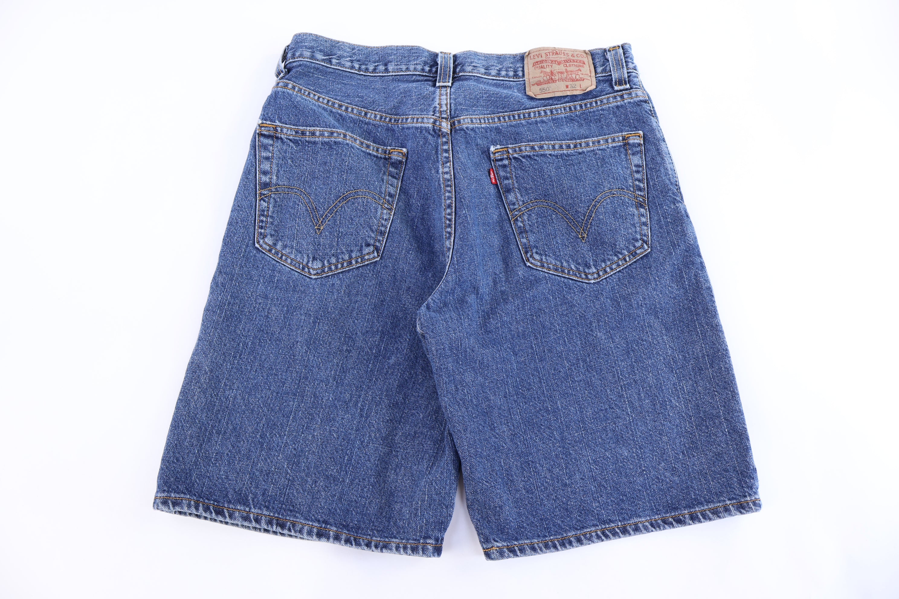 Levi's 550 Medium Wash Denim Shorts