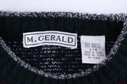 90's M. Gerald Multipattern Knit Sweater