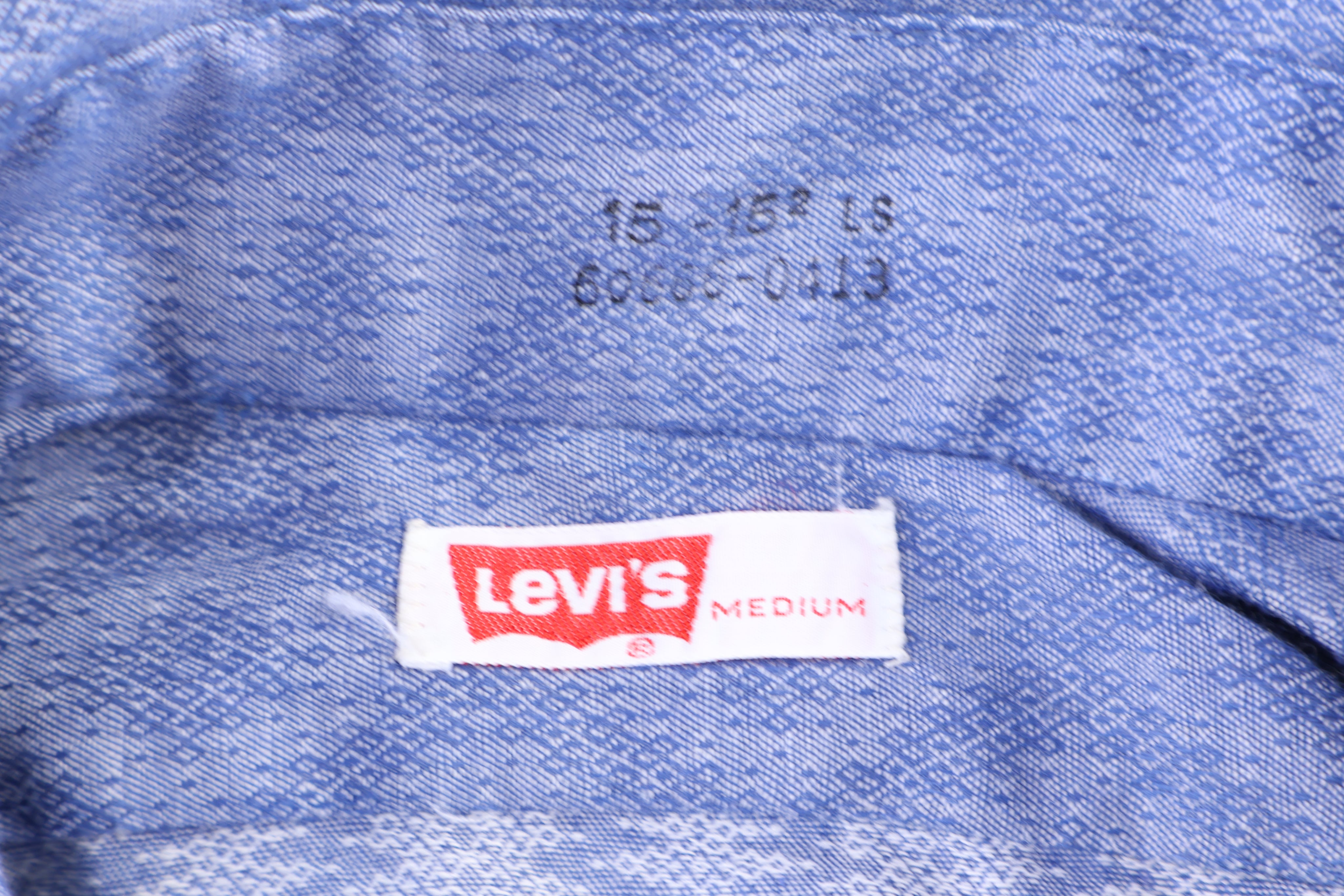 70's Levi's Multipattern LS Button Down