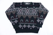 90's M. Gerald Multipattern Knit Sweater
