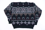 90's M. Gerald Multipattern Knit Sweater