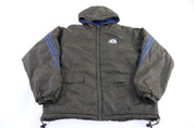 Vintage Adidas Blue & Grey Reversible Jacket