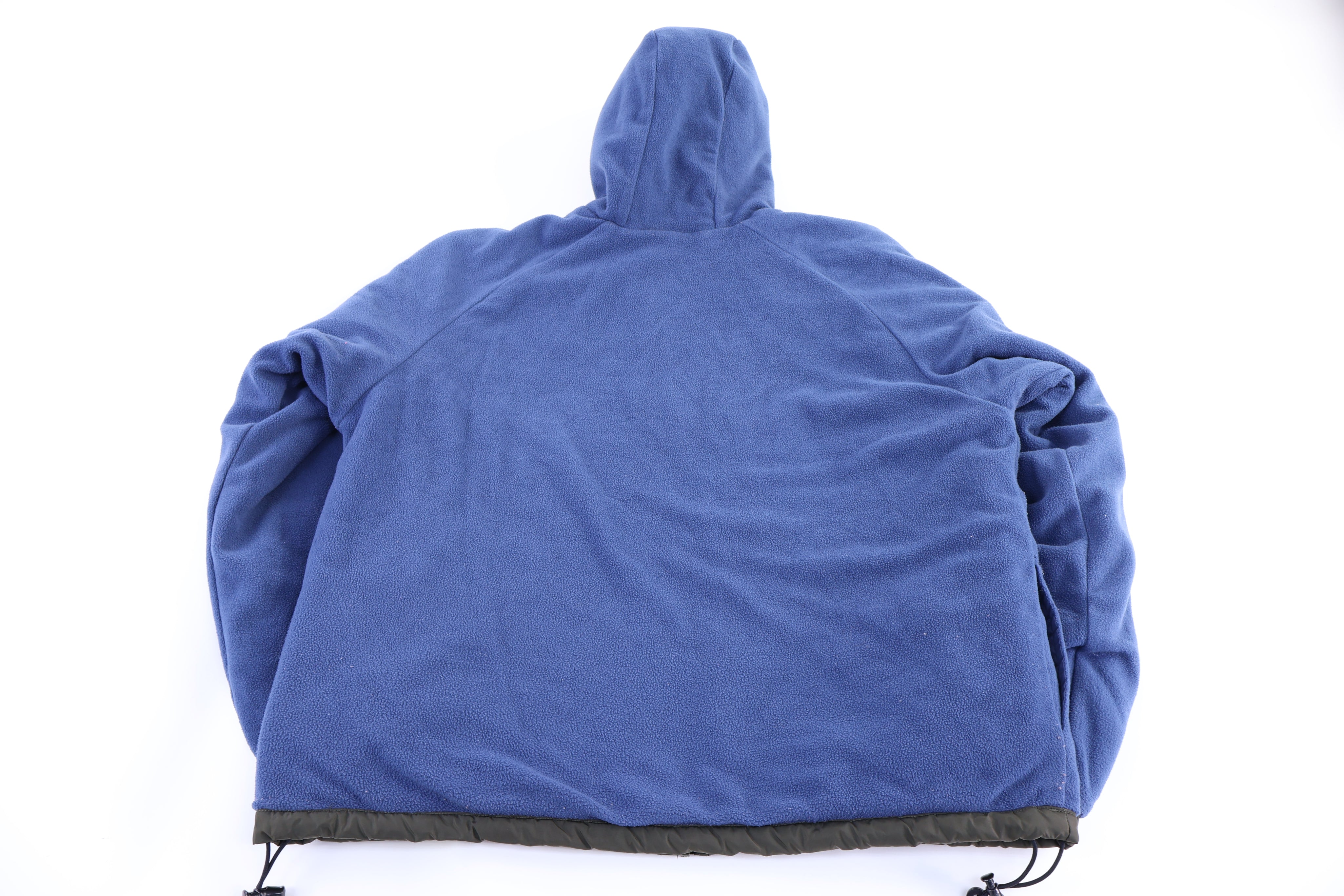 Vintage Adidas Blue & Grey Reversible Jacket