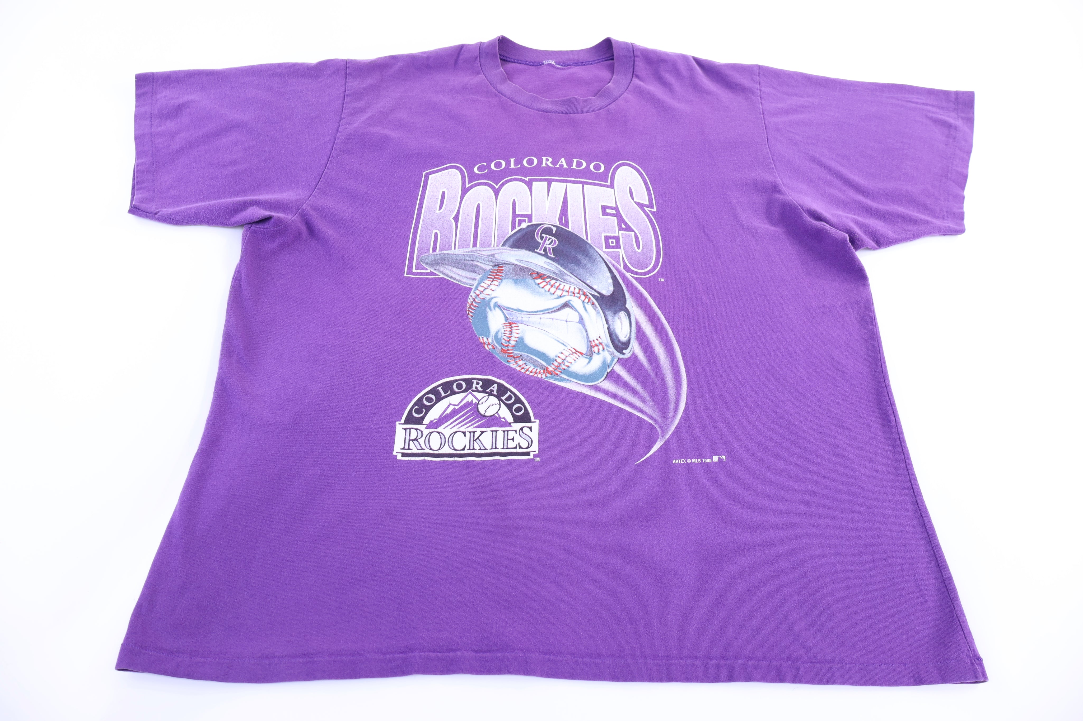 90's Colorado Rockies Baseball T-shirt