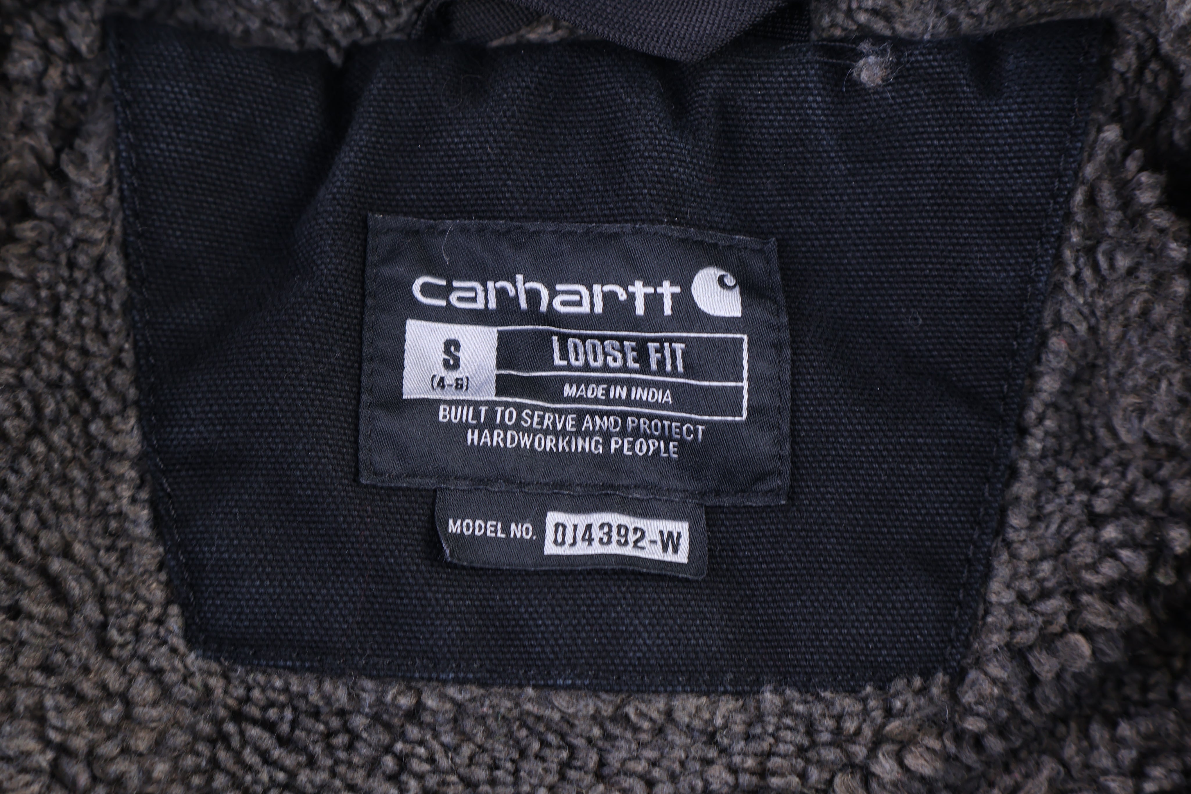 Women's Carhartt Logo Patch Full Zip Jacket