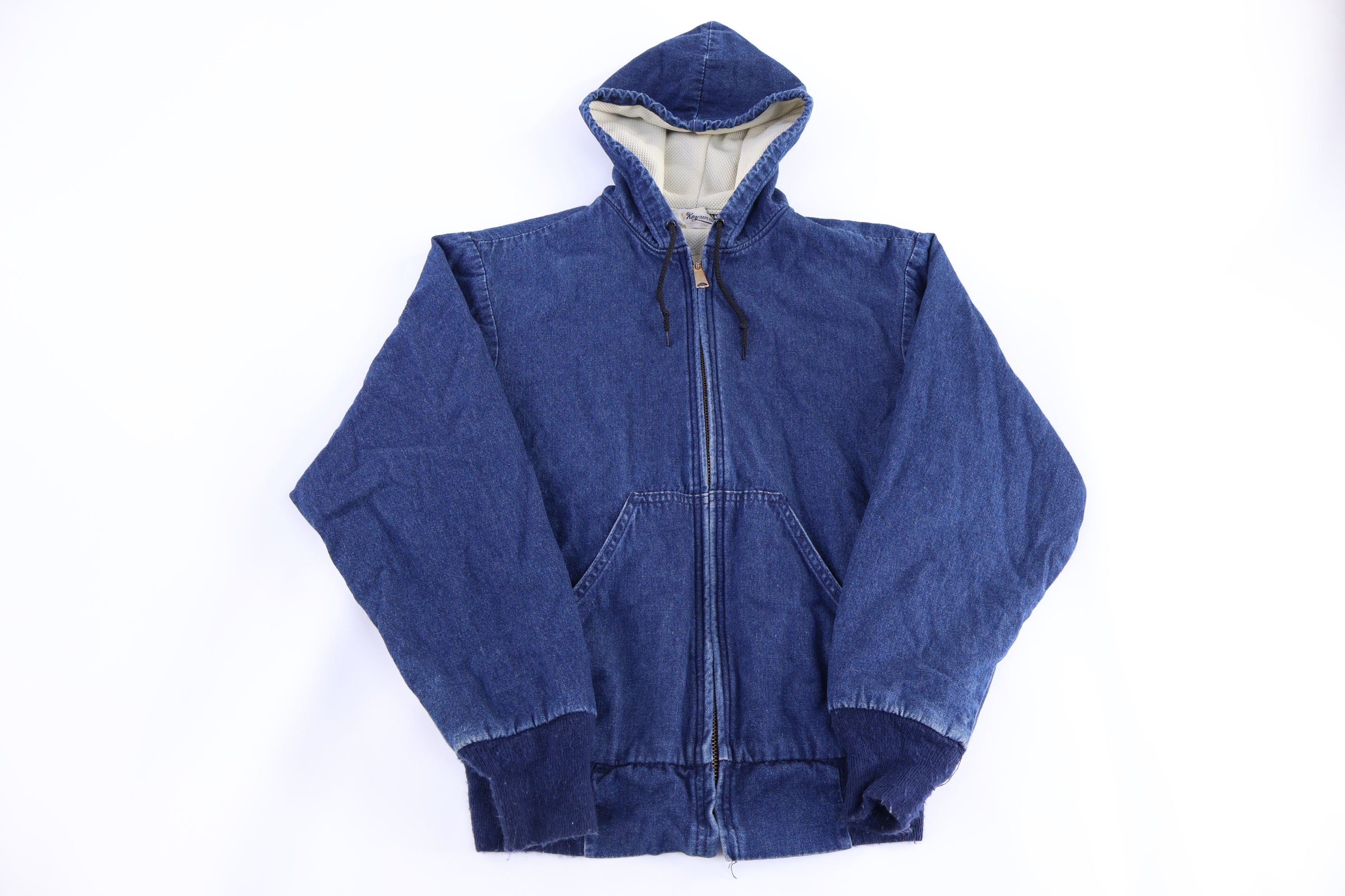 80's Key Imperial Thermal Lined Denim Jacket