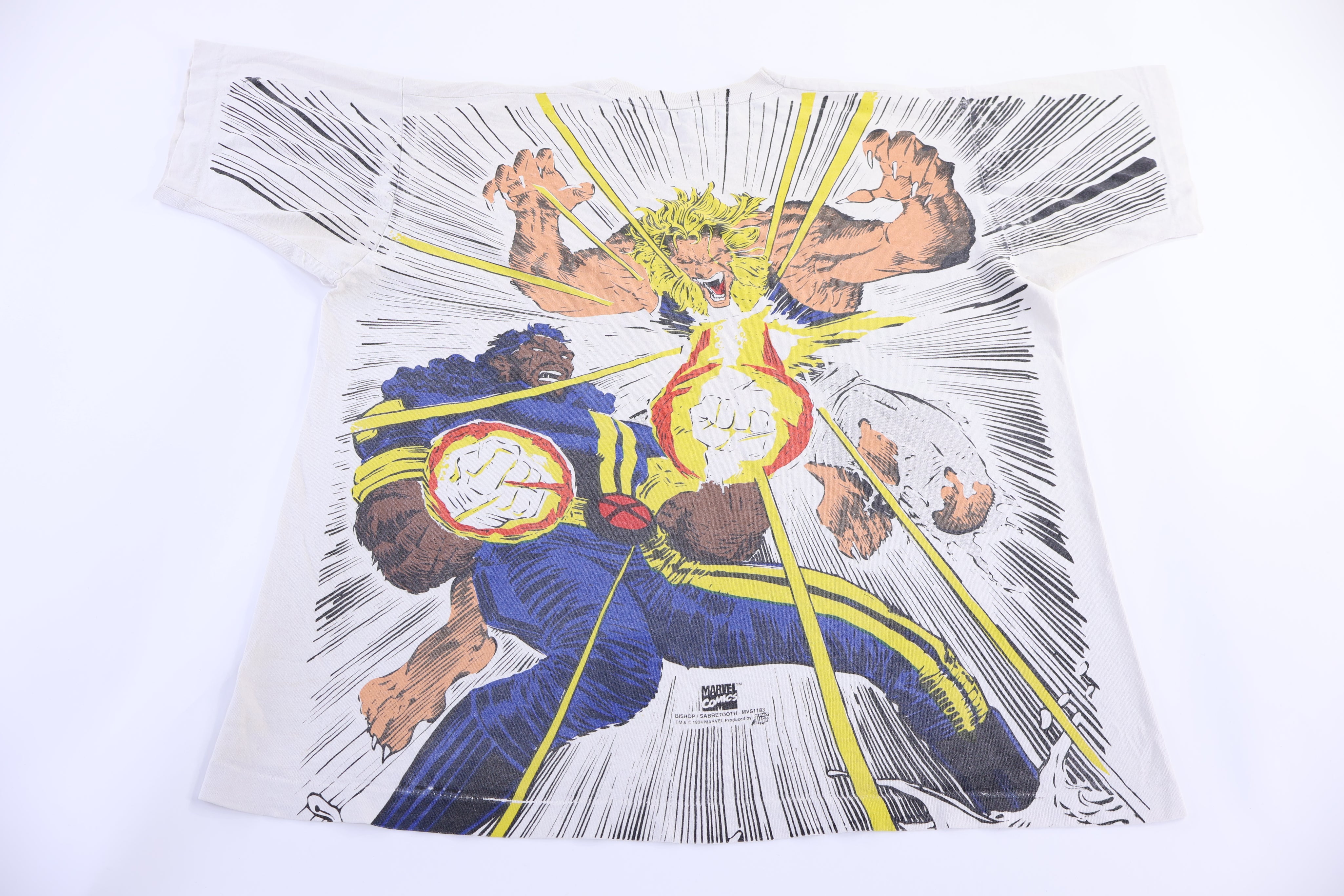1994 Marvel Comics All Over Graphic T-shirt