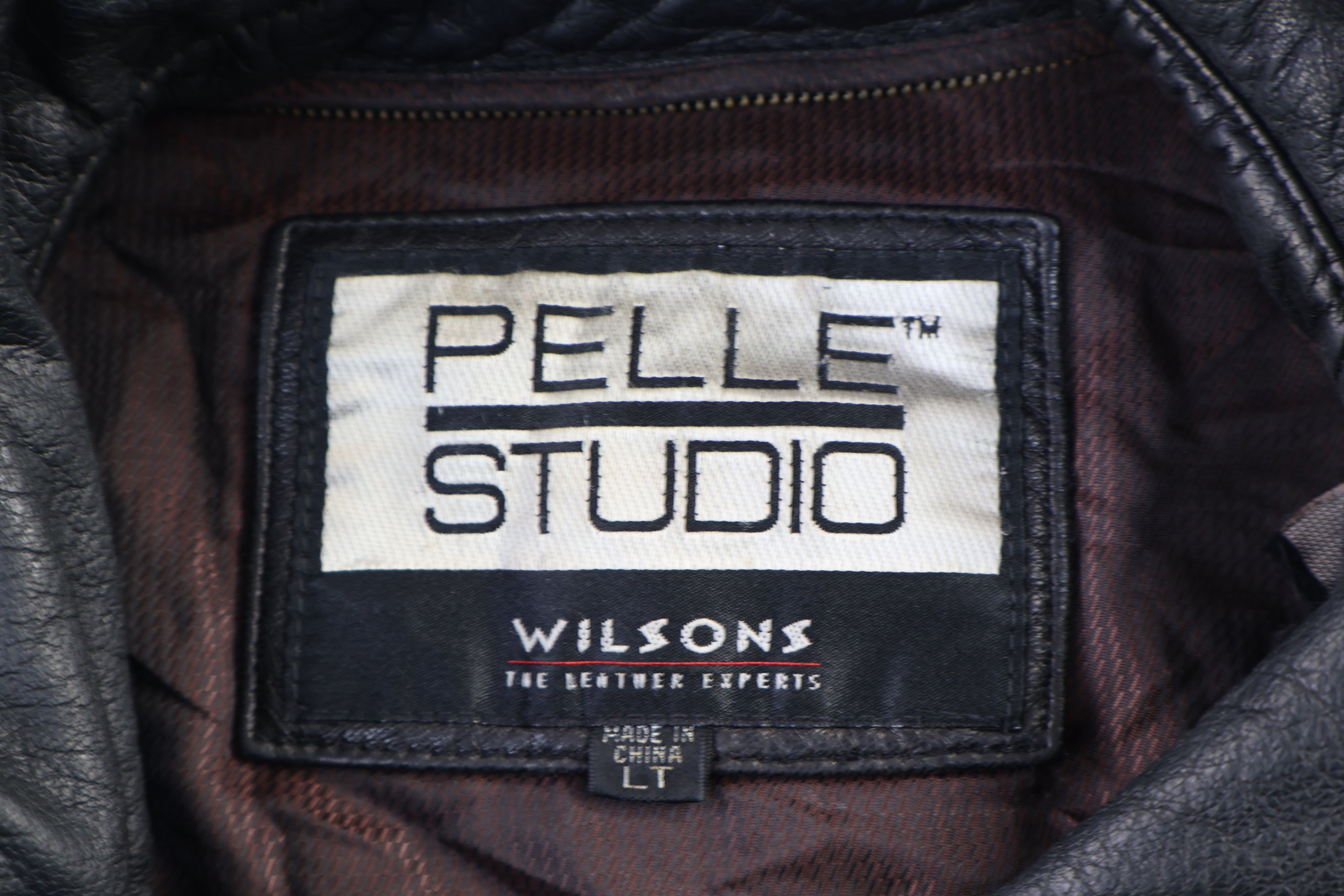 Vintage Pelle Studio Black Leather Jacket