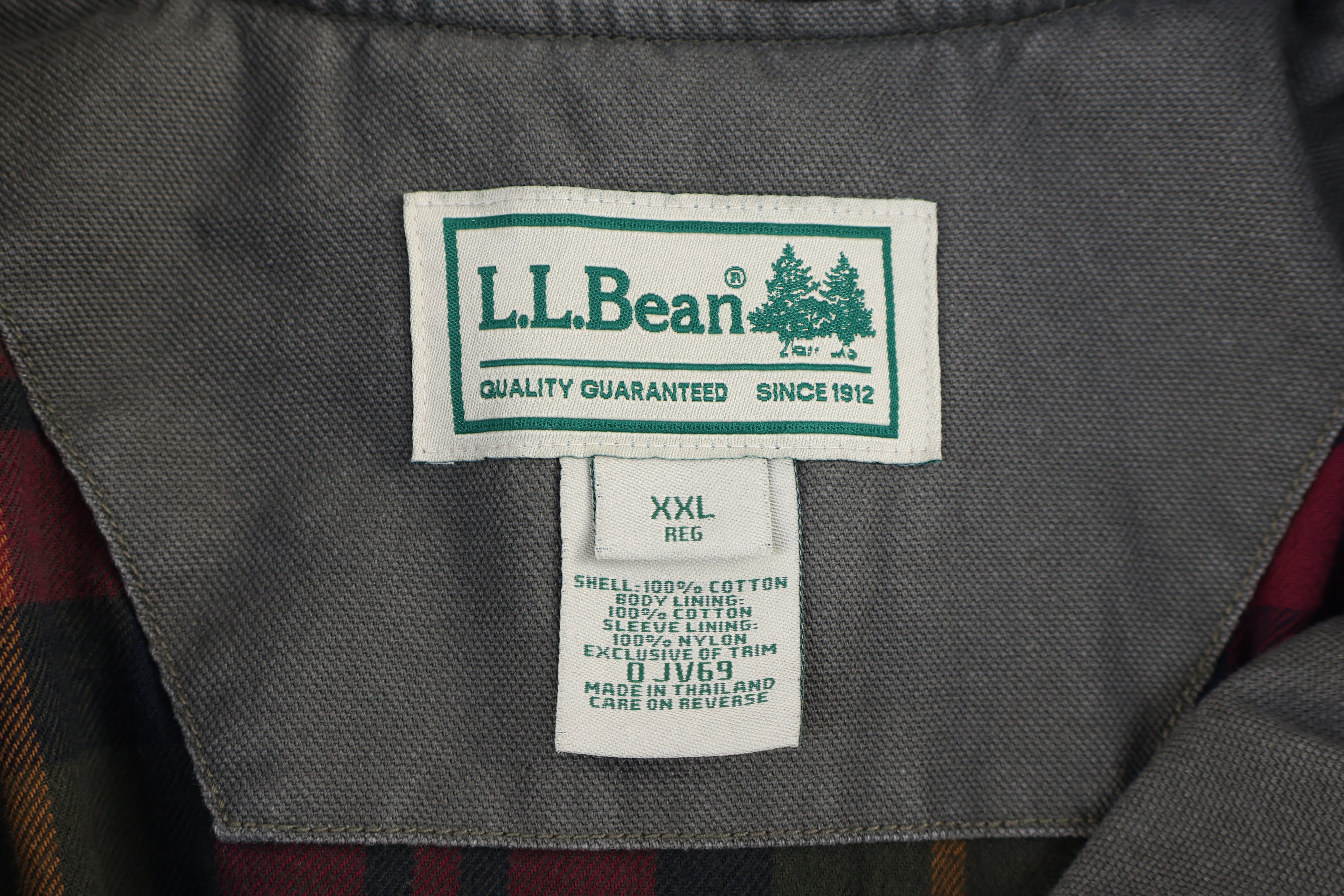Vintage L.L. Bean Olive Green Chore Jacket