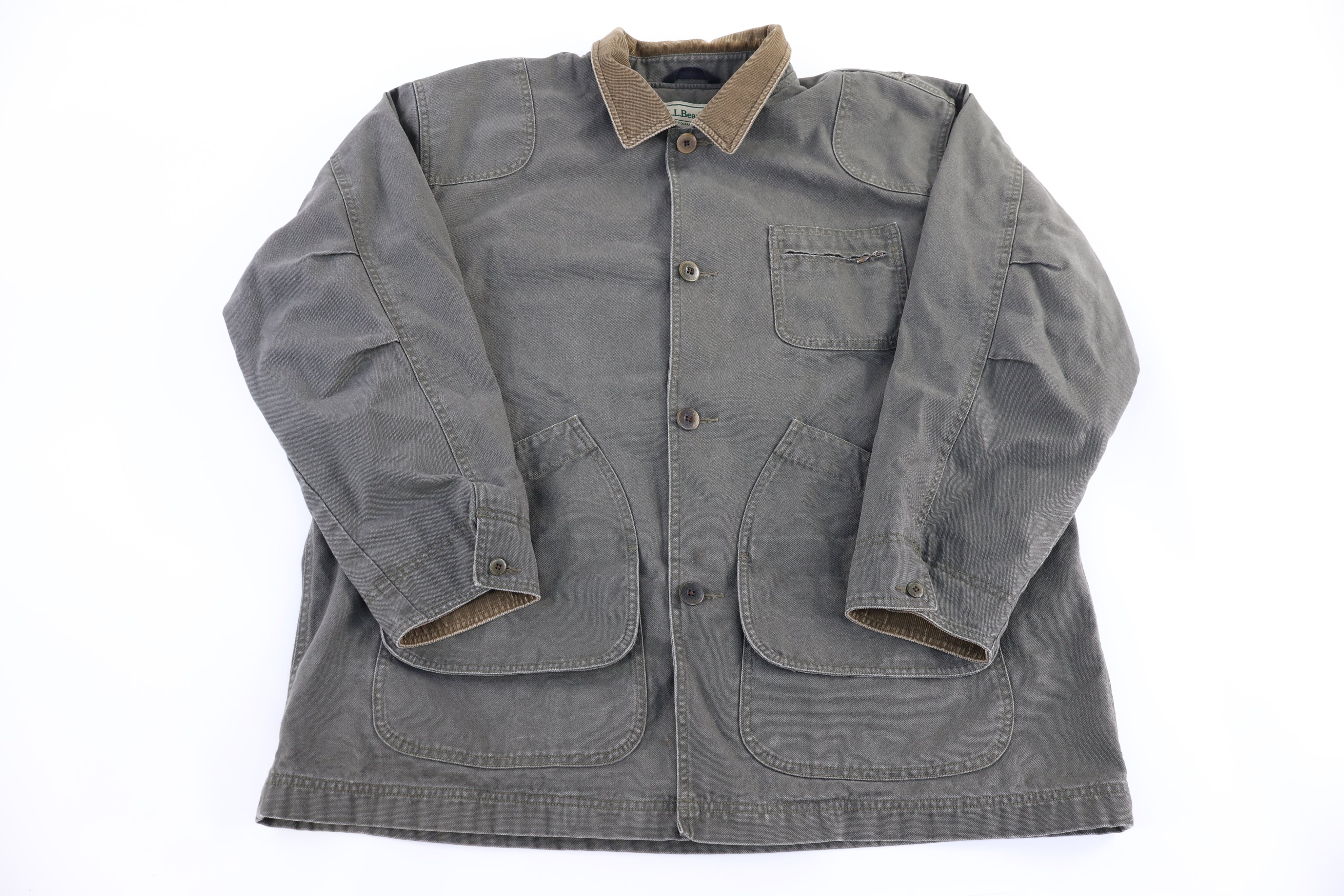 Vintage L.L. Bean Olive Green Chore Jacket