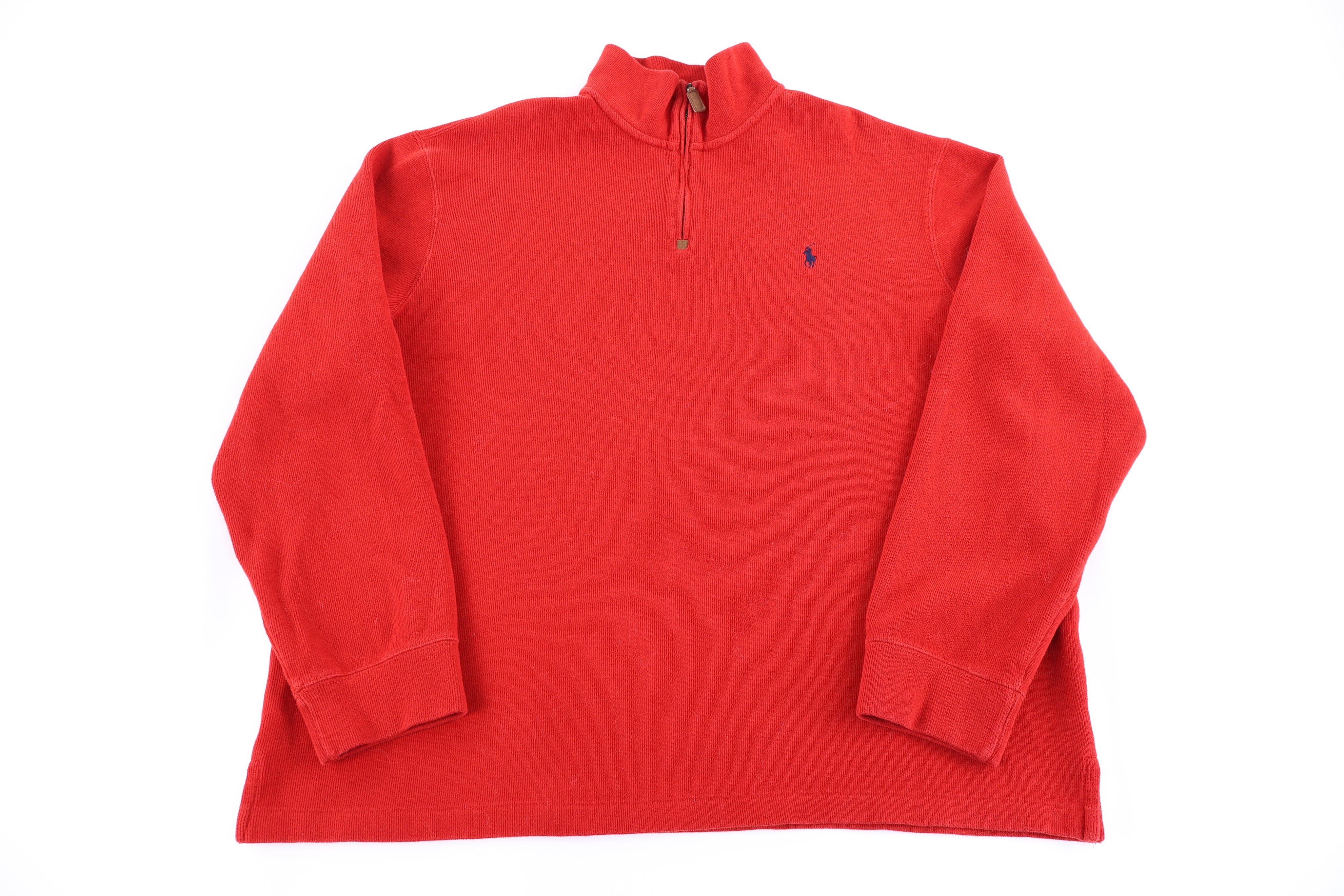 Polo Ralph Lauren Embroidered Logo Quarter Zip Sweater