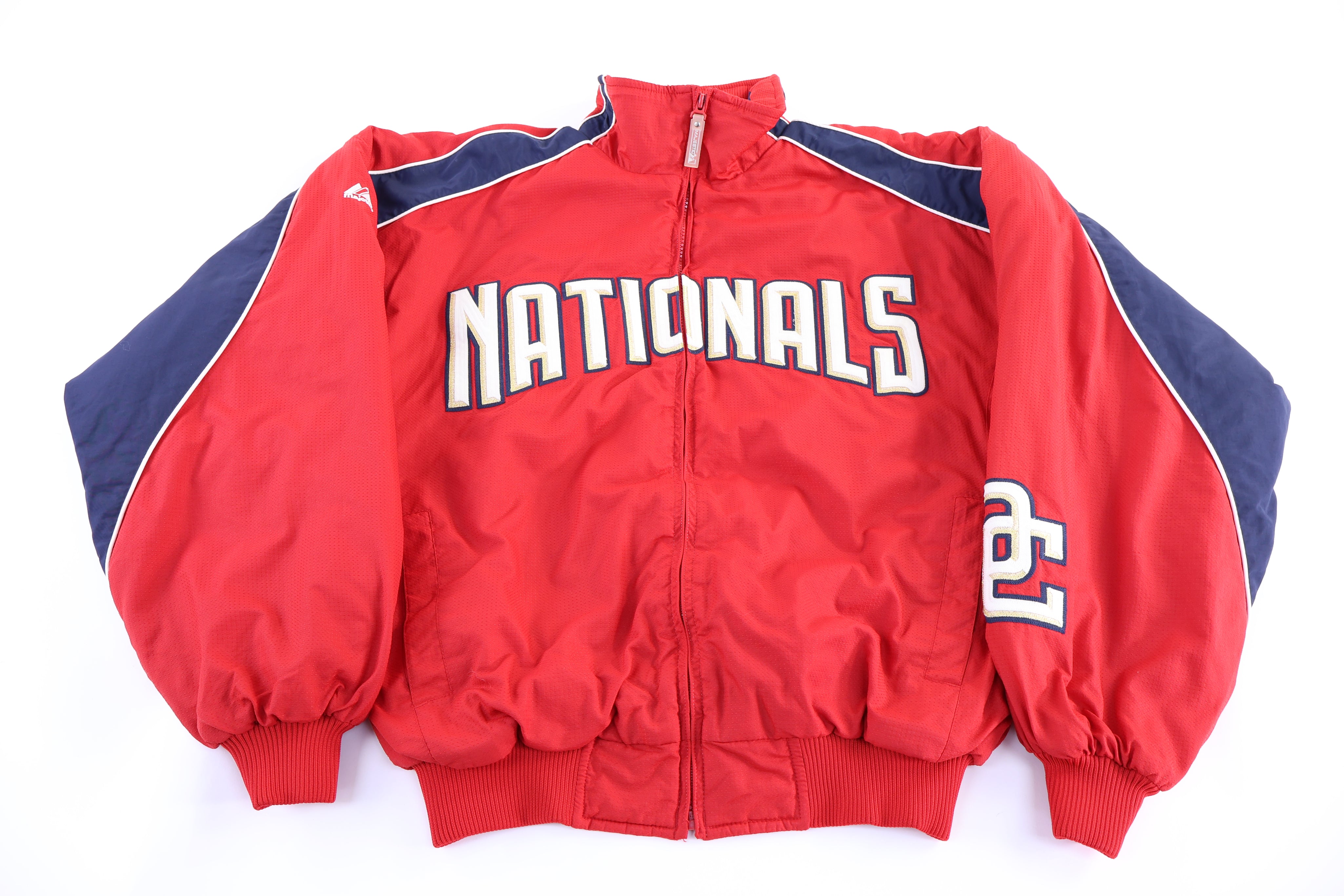 Majestic Washington Nationals Full Zip Jacket