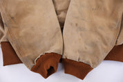 Carhartt Logo Patch Tan Full Zip Jacket