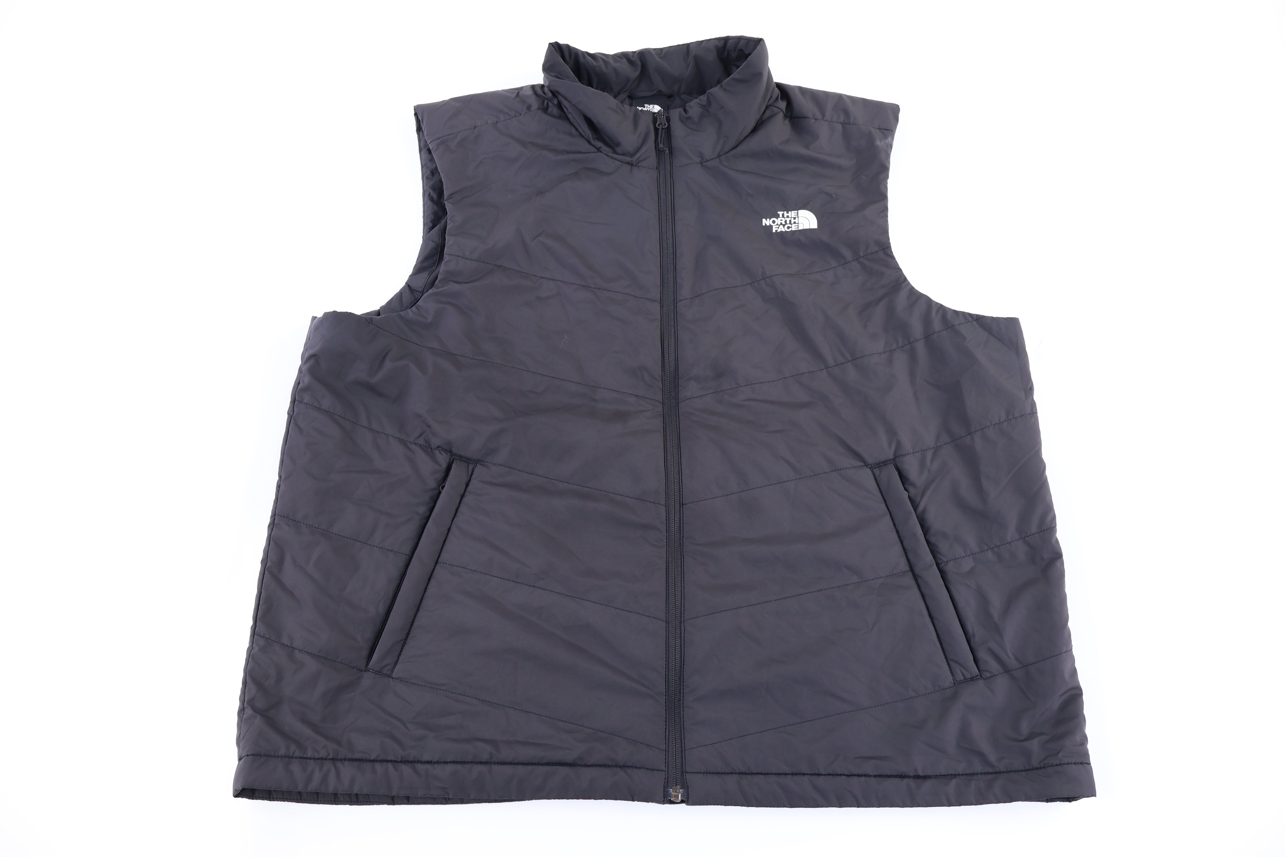 The North Face Embroidered Logo Full Zip Vest