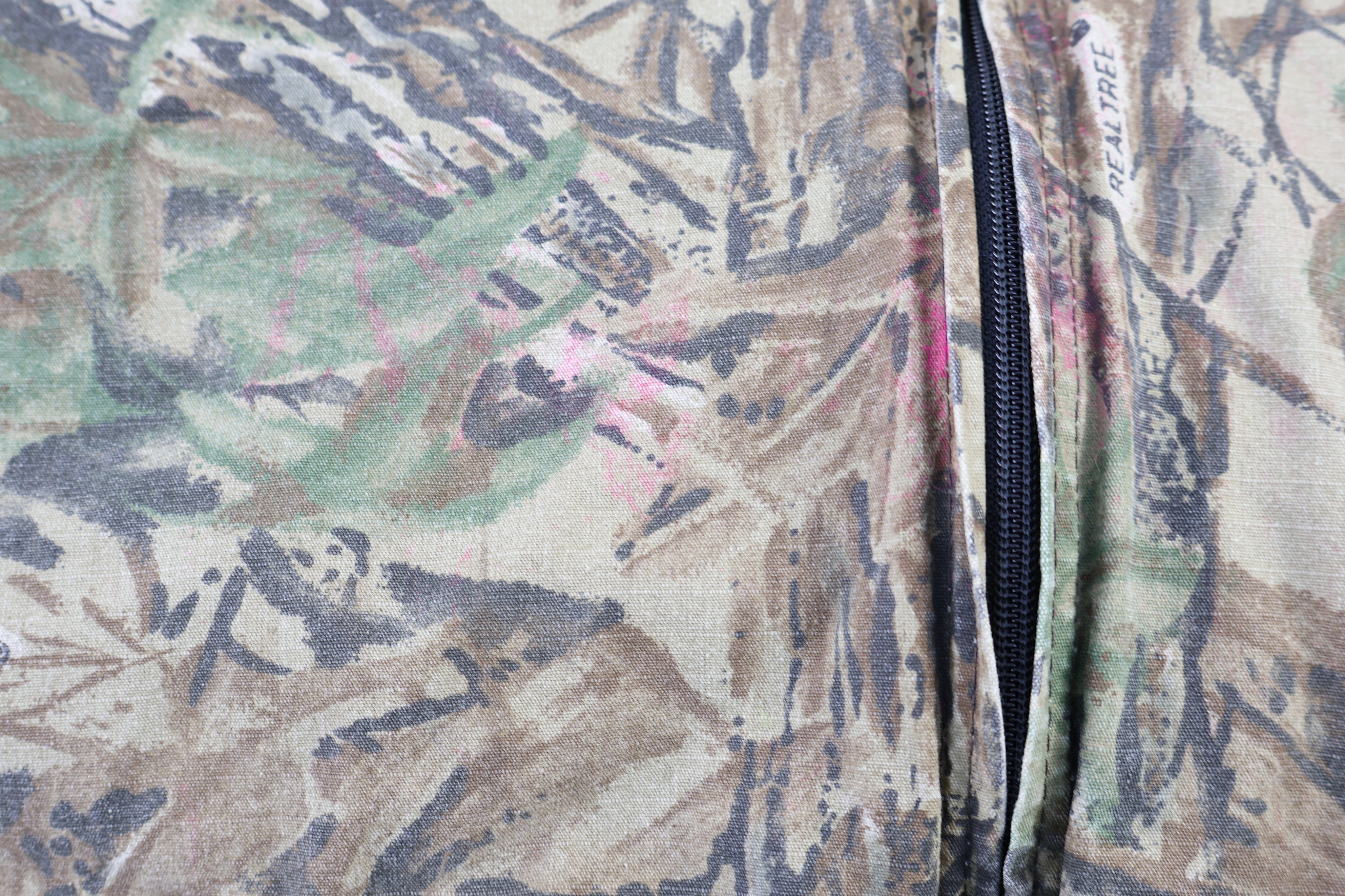 90's Garden Mountain Camo Full Zip Jacket