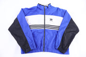 90's Adidas Embroidered Logo Full Zip Jacket