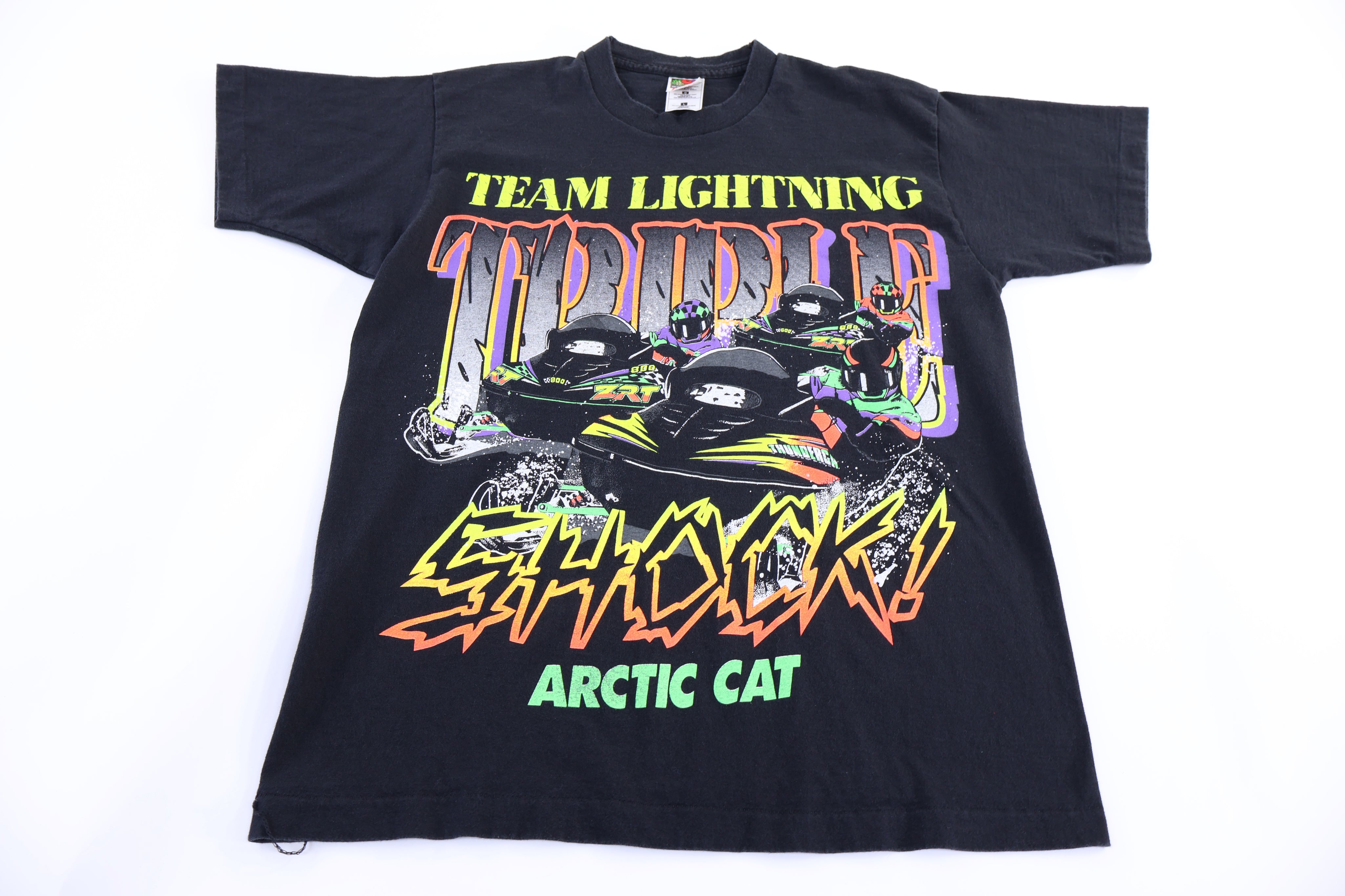 90's Artic Cat Team Lighting T-shirt