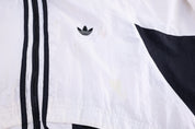 Vintage Adidas Embroidered Logo Full Zip Windbreaker Jacket