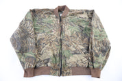 90's Garden Mountain Camo Full Zip Jacket