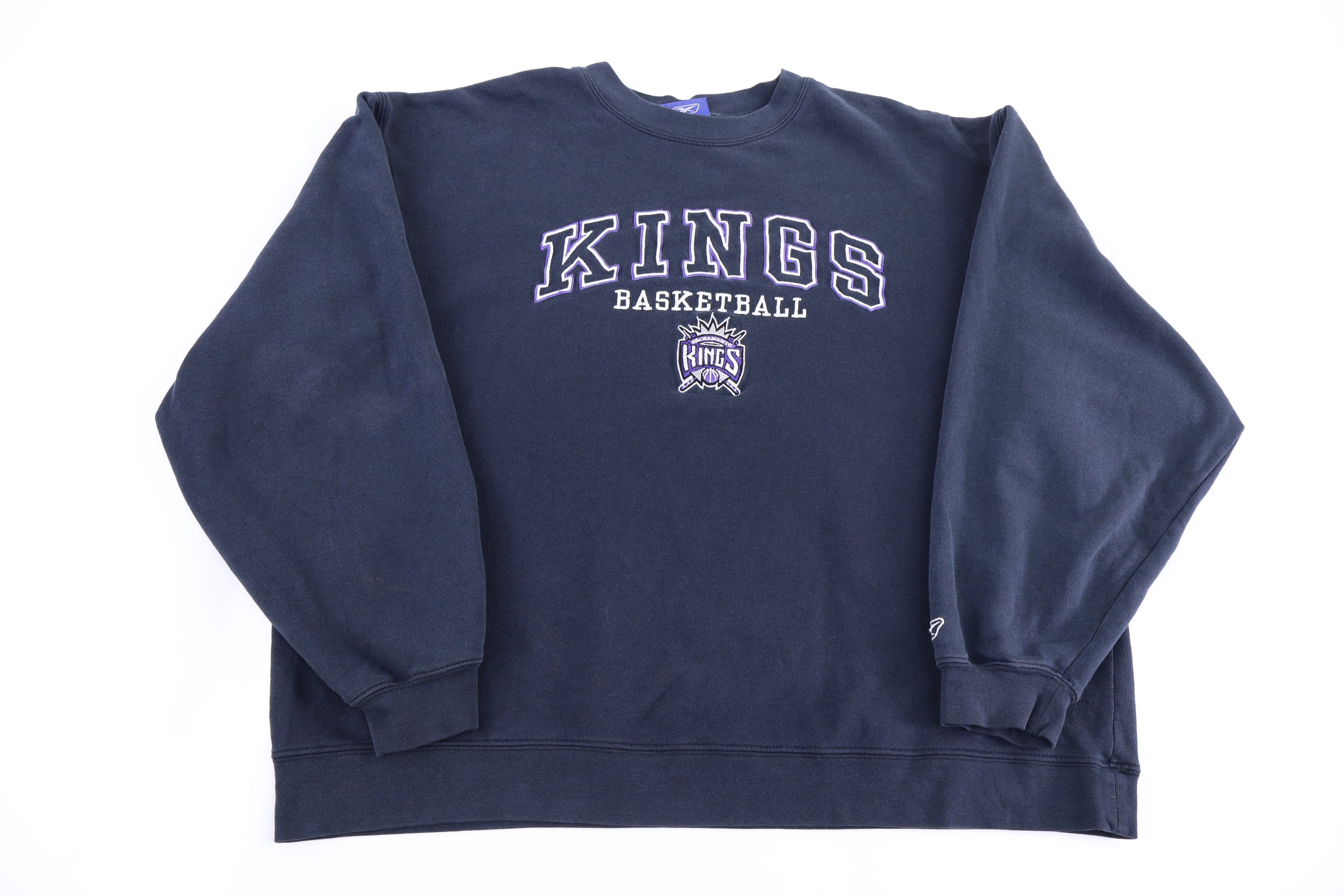 Vintage Sacramento Kings Basketball Embroidered Sweatshirt