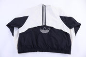Vintage Adidas Embroidered Logo Full Zip Windbreaker Jacket